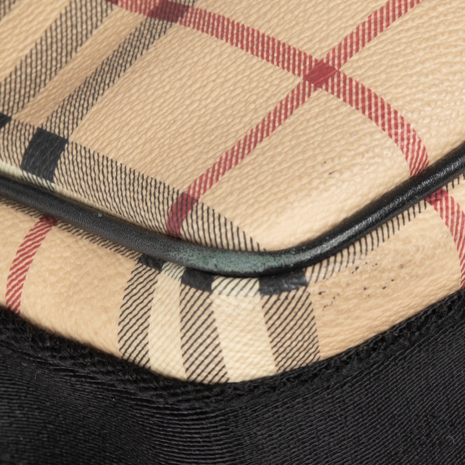 Burberry Haymarket Check Messenger Bag