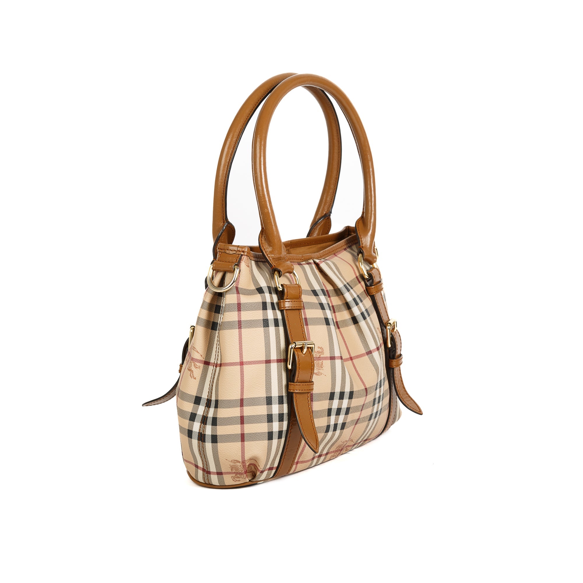 Burberry Haymarket Check Northfield Tote w/ Strap