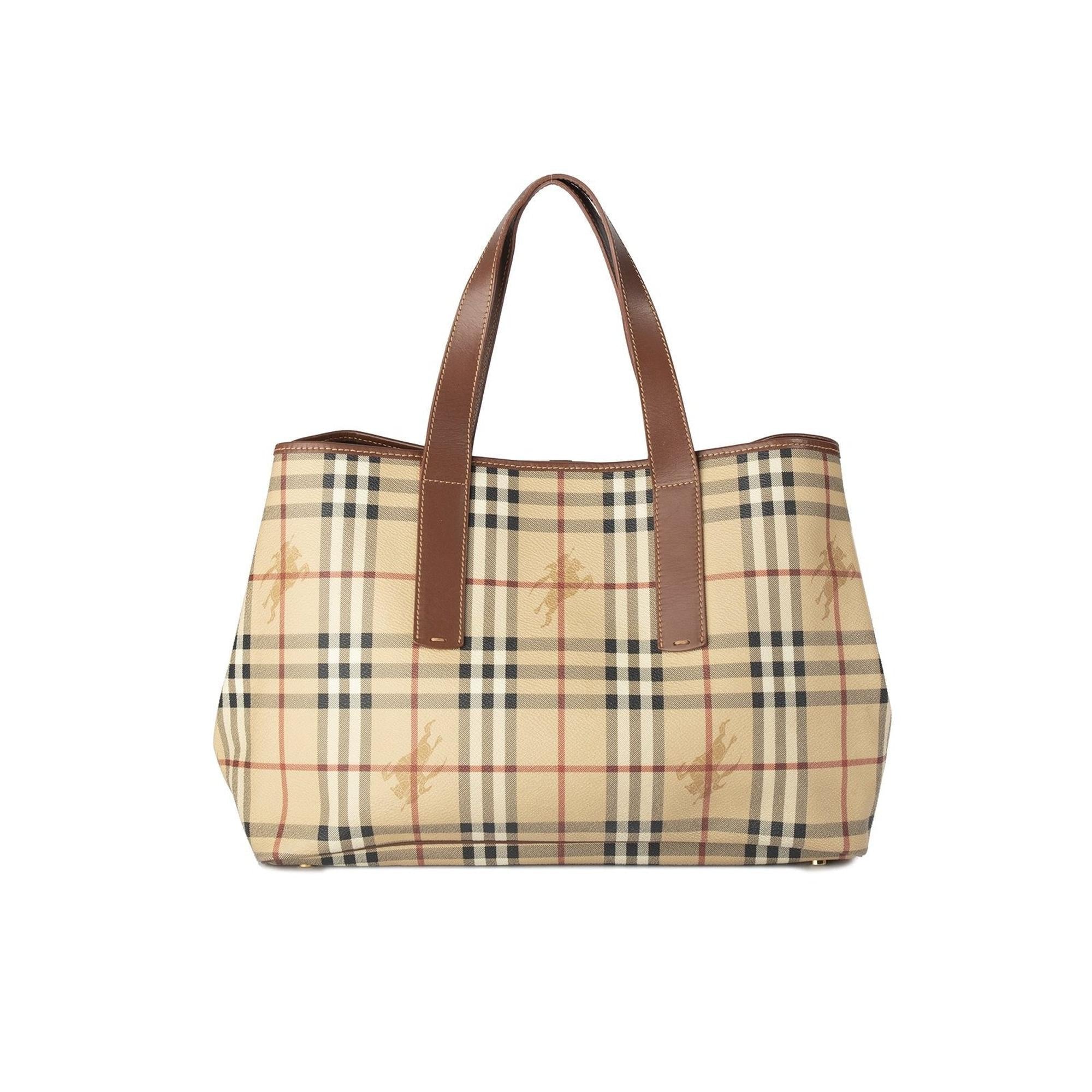Burberry Haymarket Check Tote