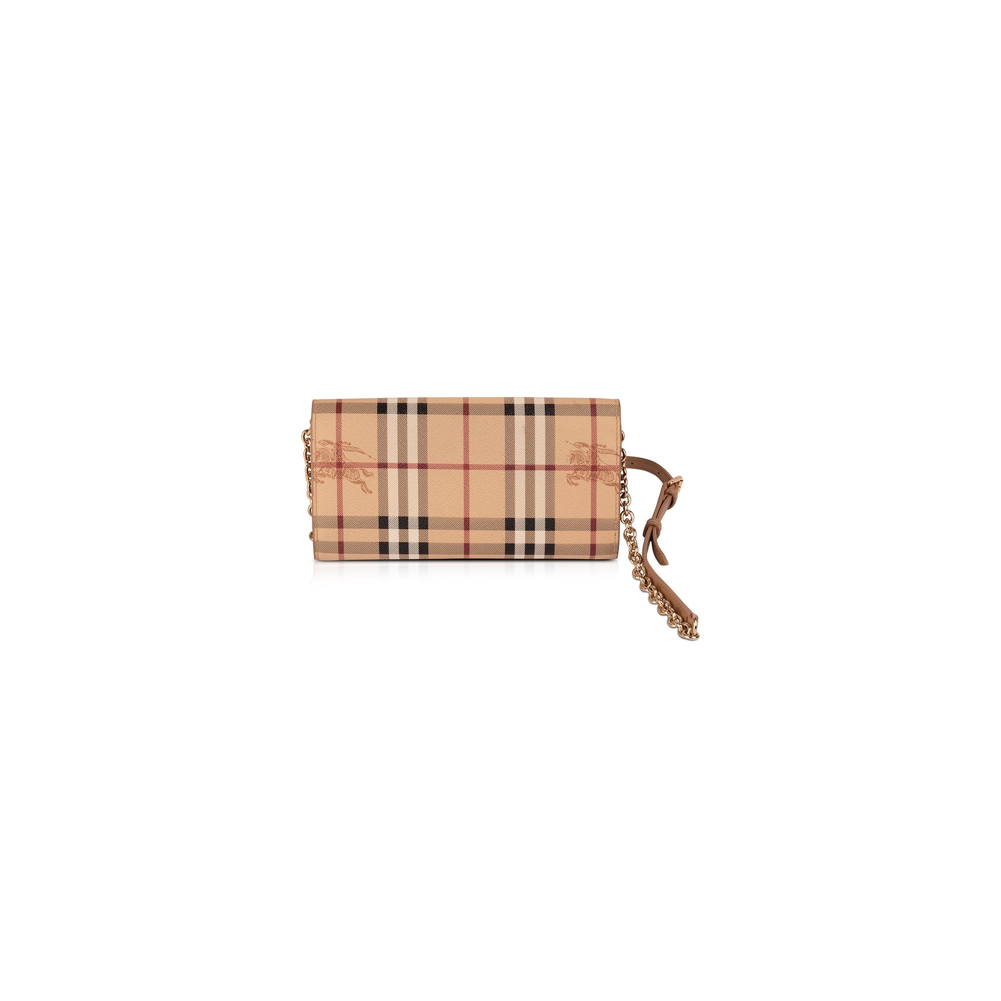 Burberry Haymarket Henley Wallet on Chain