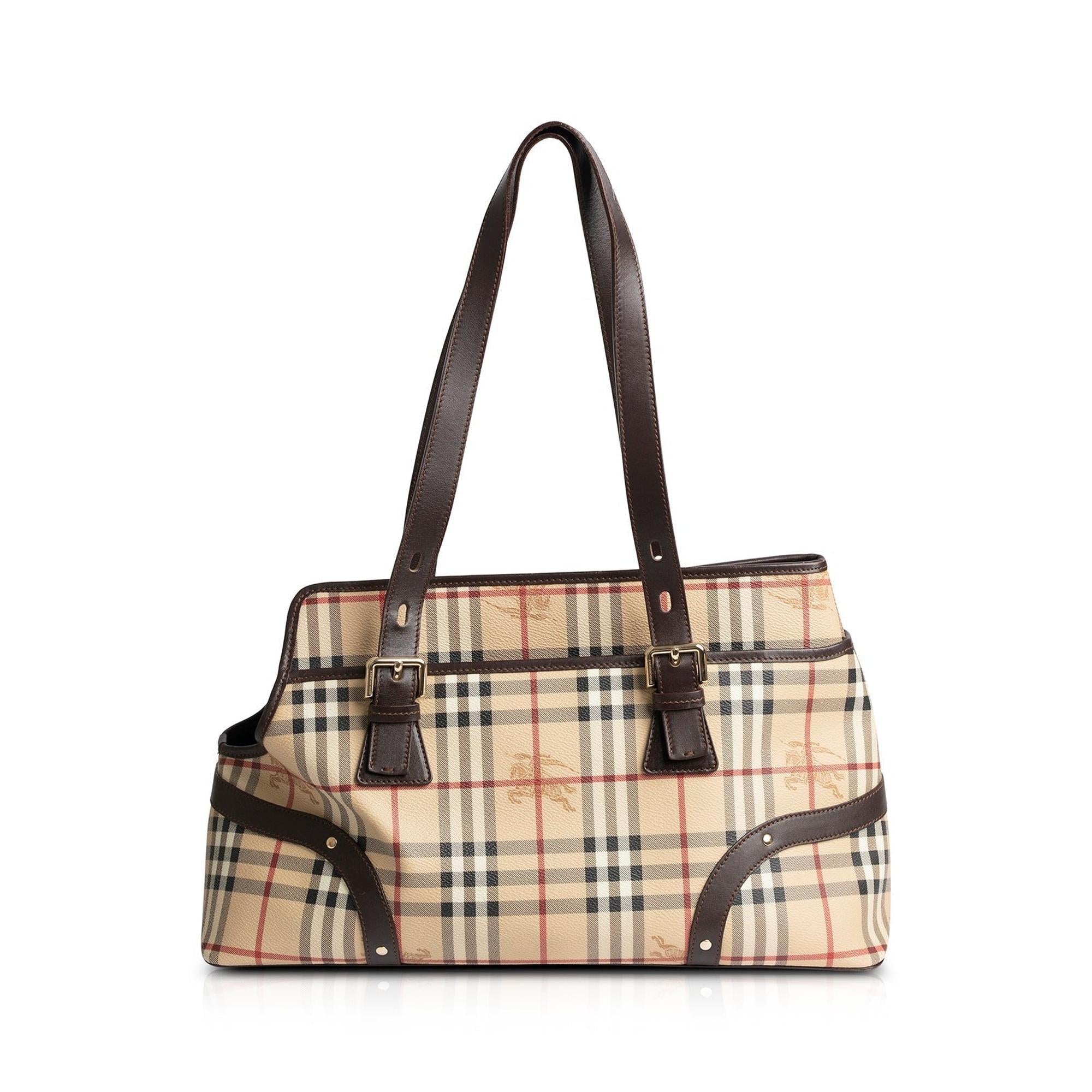 Burberry Haymarket Pet Carrier