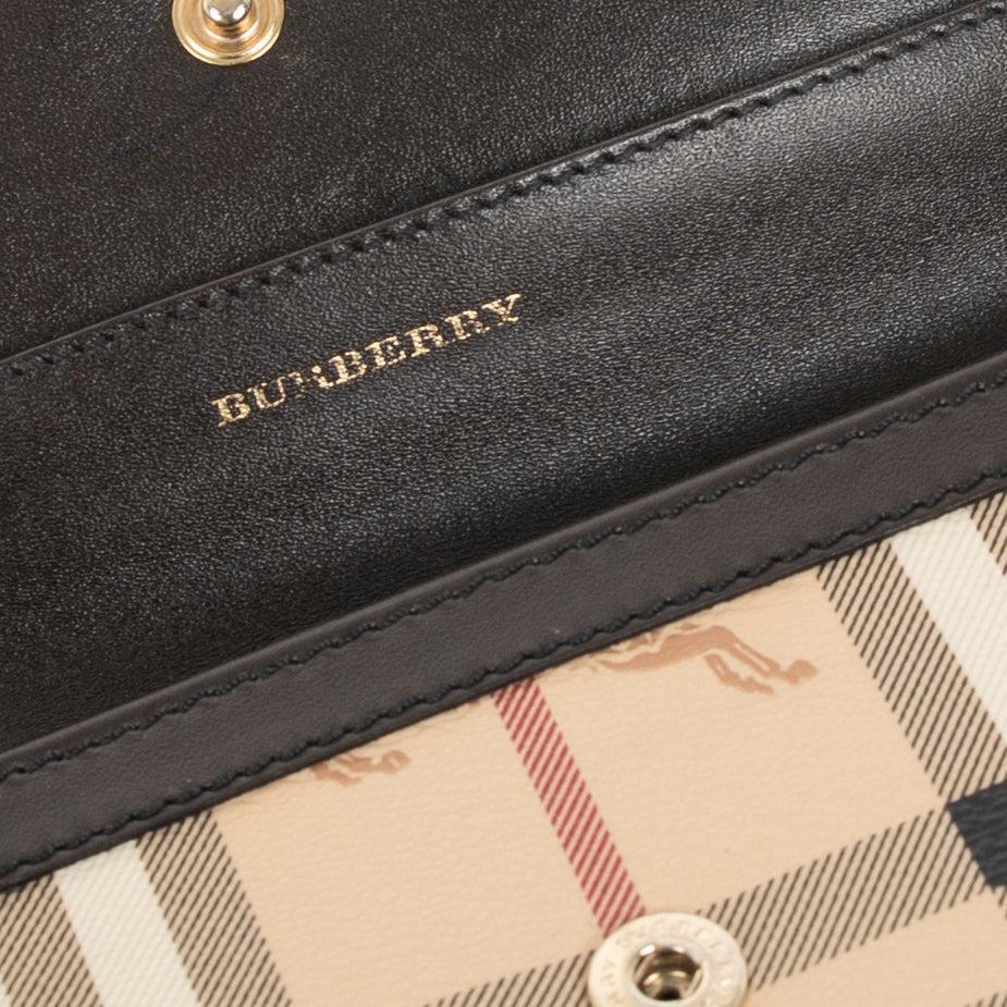 Burberry House Check Continental Wallet
