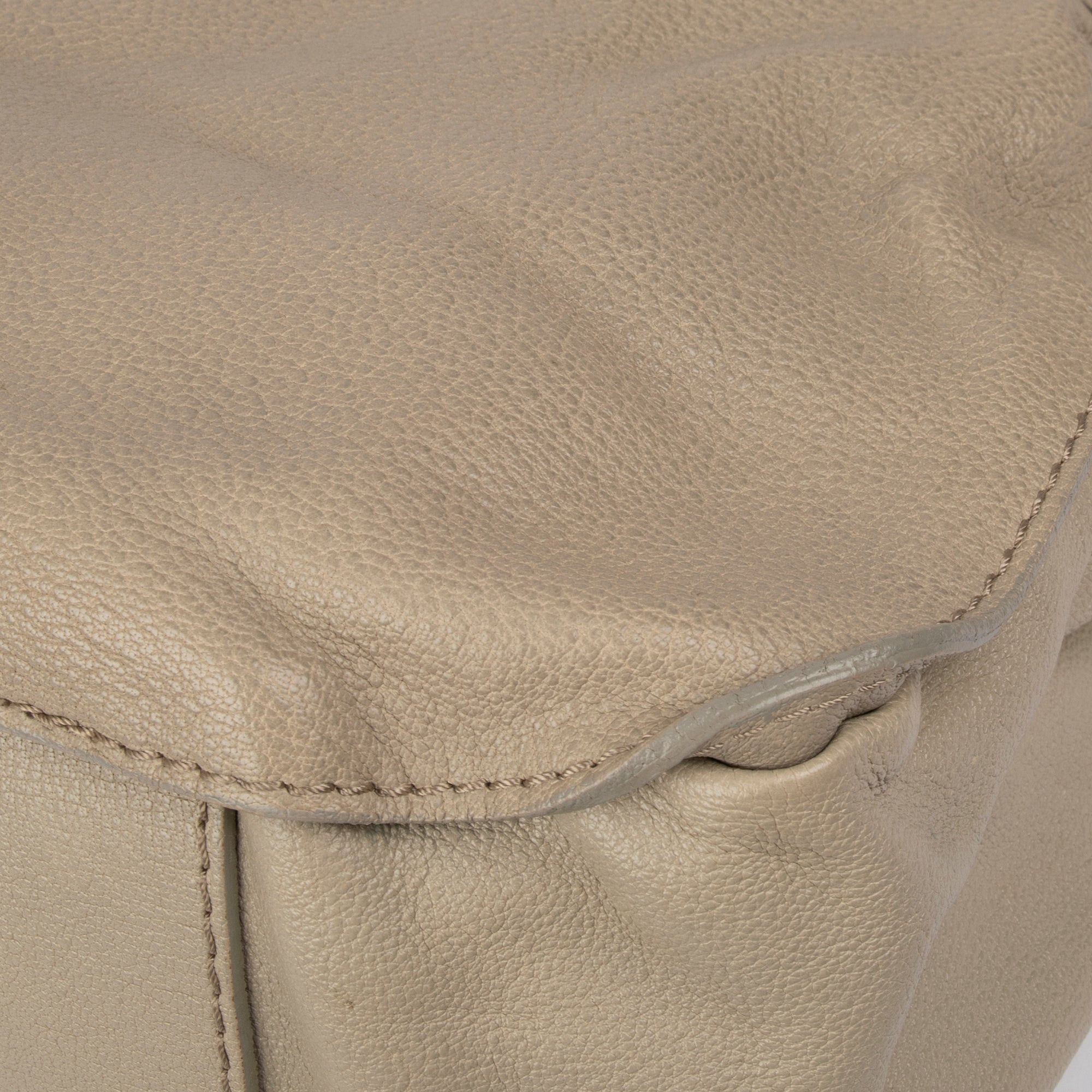 Burberry Large Lambeth Leather Hobo