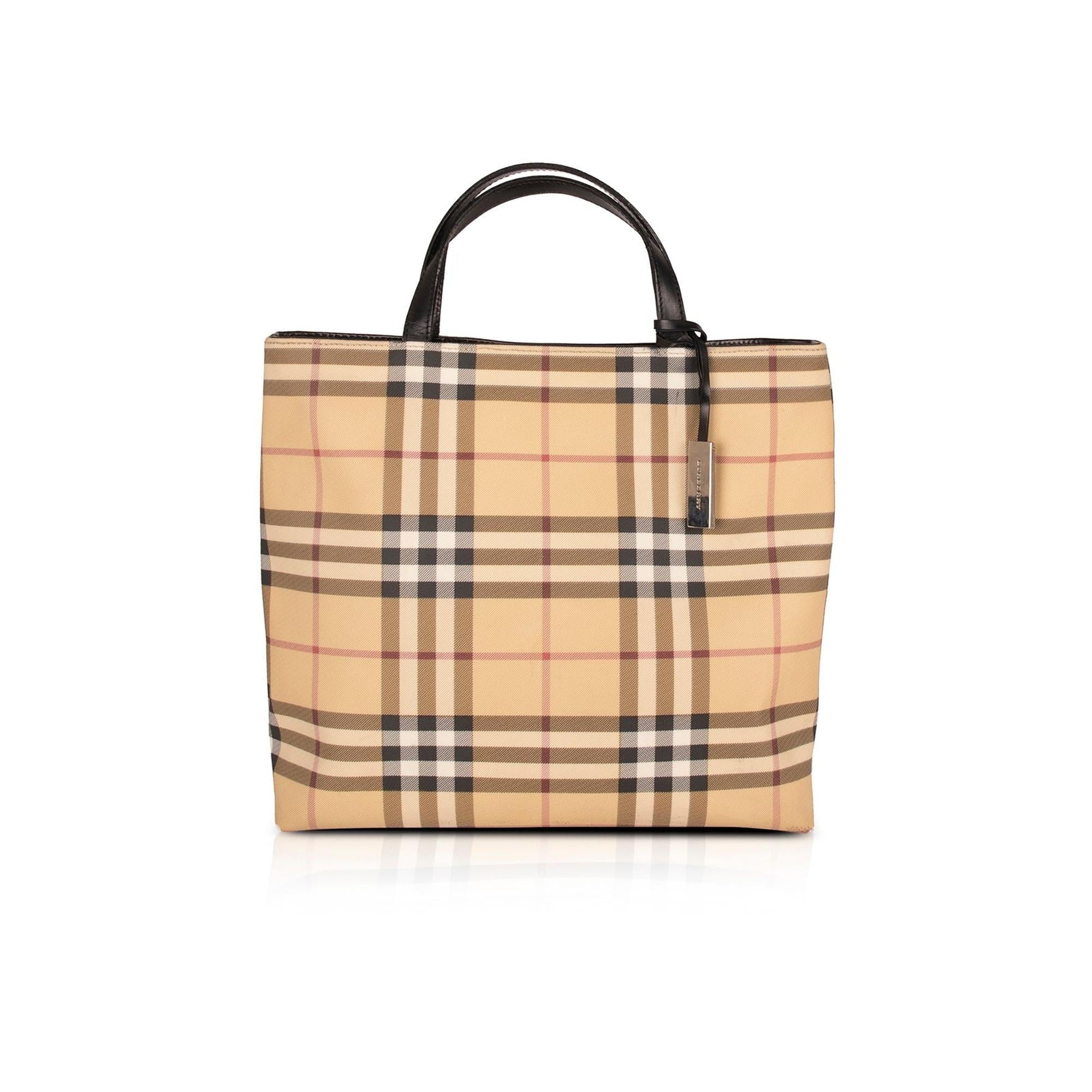 Burberry London Nova Check Tote
