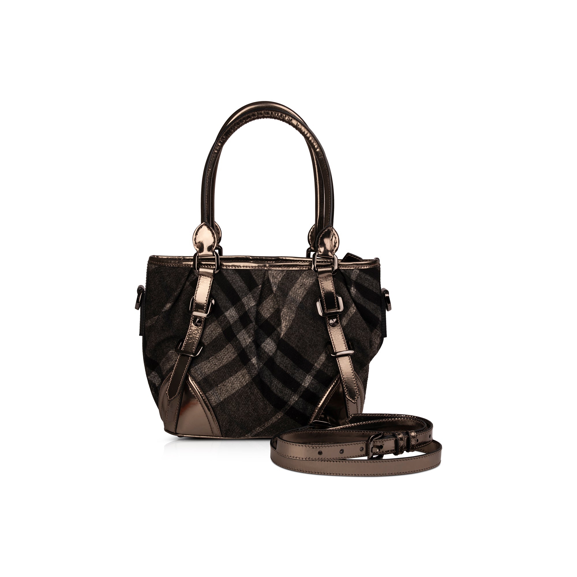 Burberry Lowry Beat Check Tote
