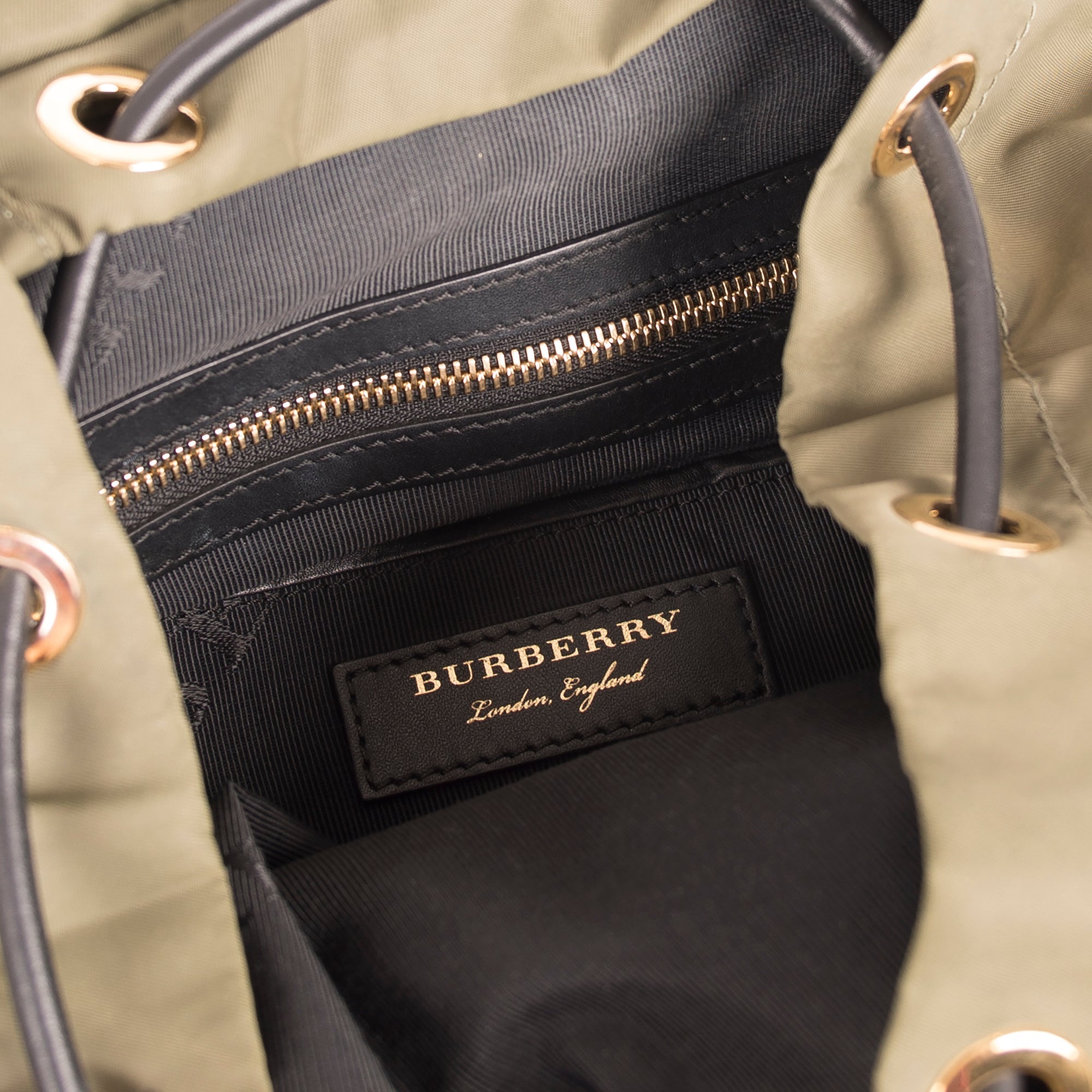 Burberry Medium Nylon Rucksack Backpack