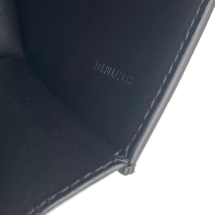 Burberry Mini Black Leather Chain TB Crossbody Bag