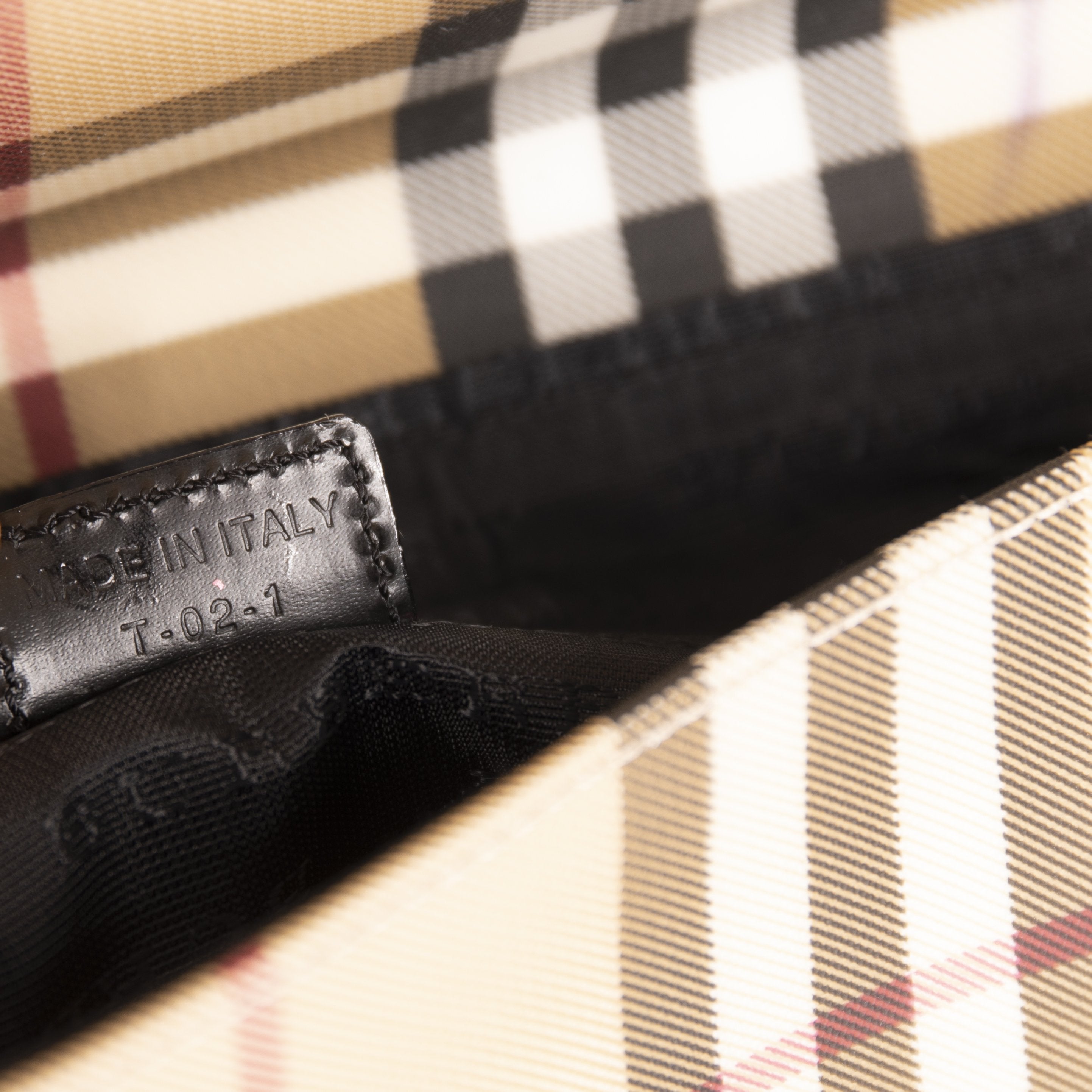 Burberry Nova Check Baguette