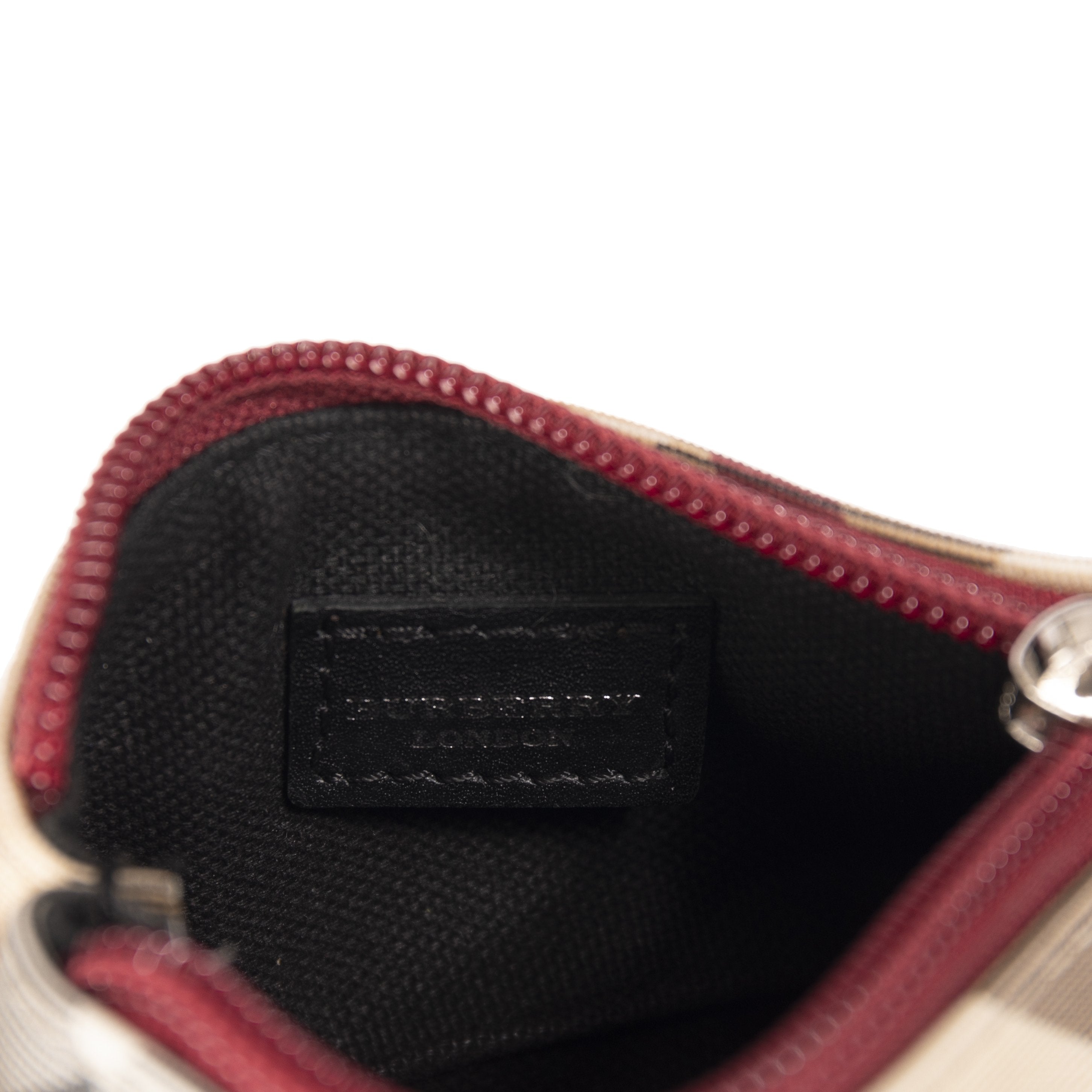 Burberry Nova Check Coin Pouch
