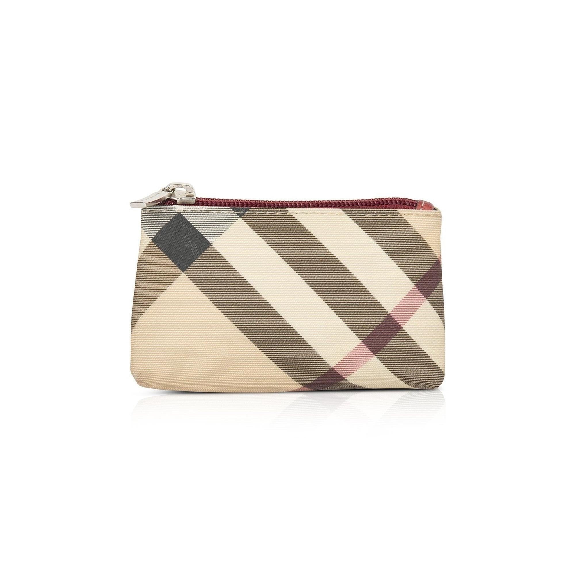 Burberry Nova Check Coin Pouch