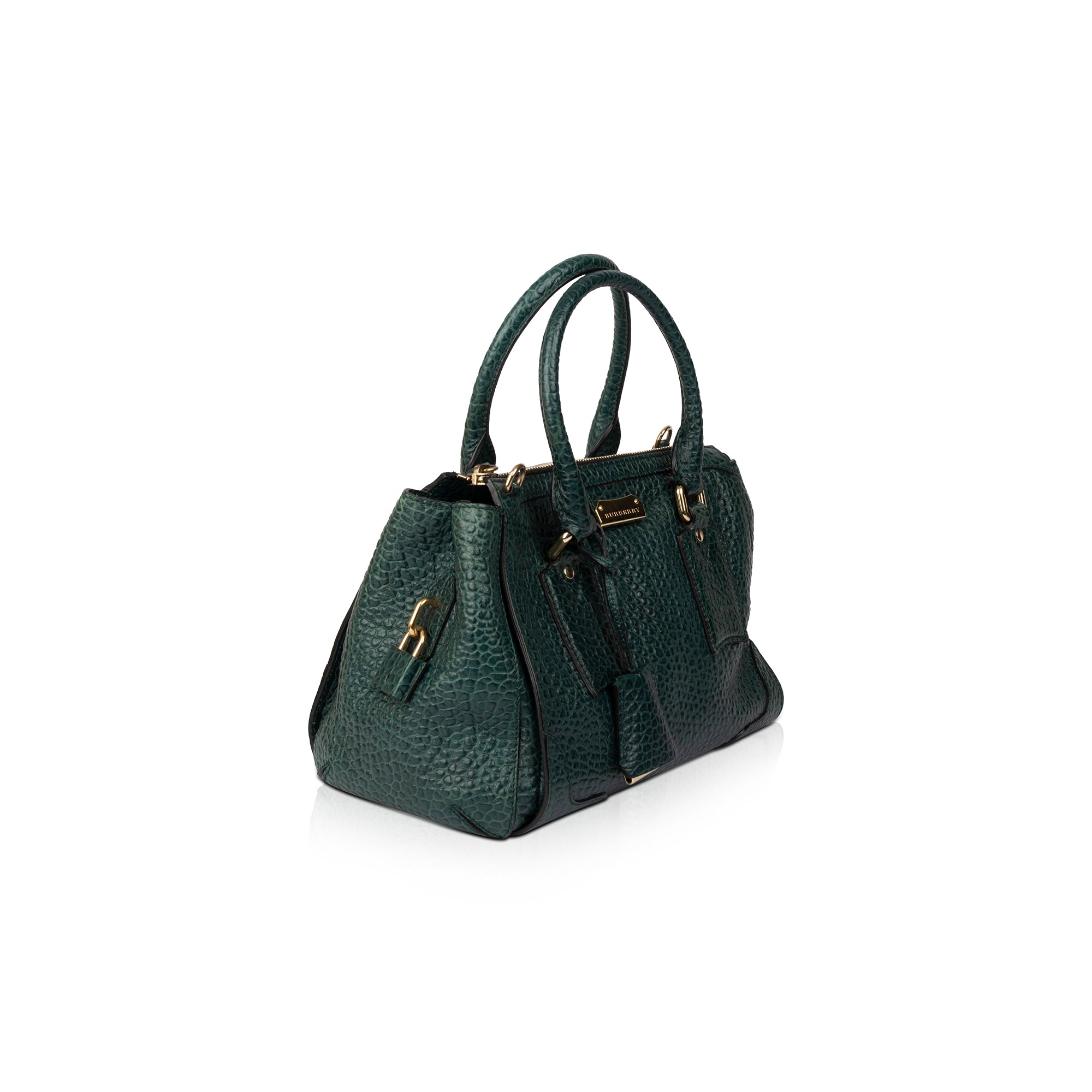 Burberry Small Leather Gladstone Bag