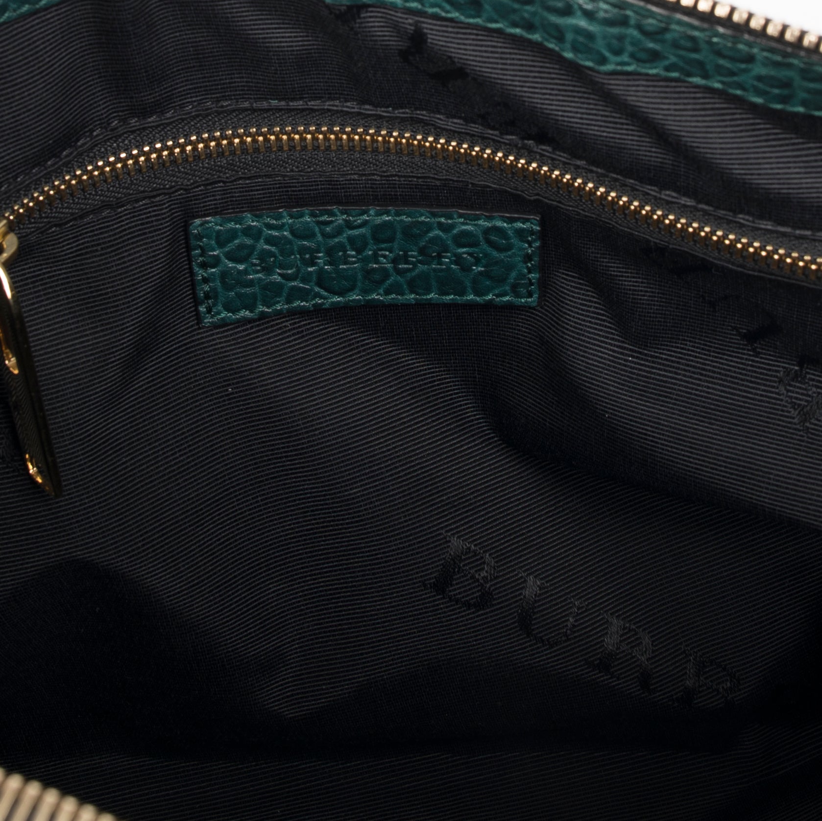 Burberry Small Leather Gladstone Bag