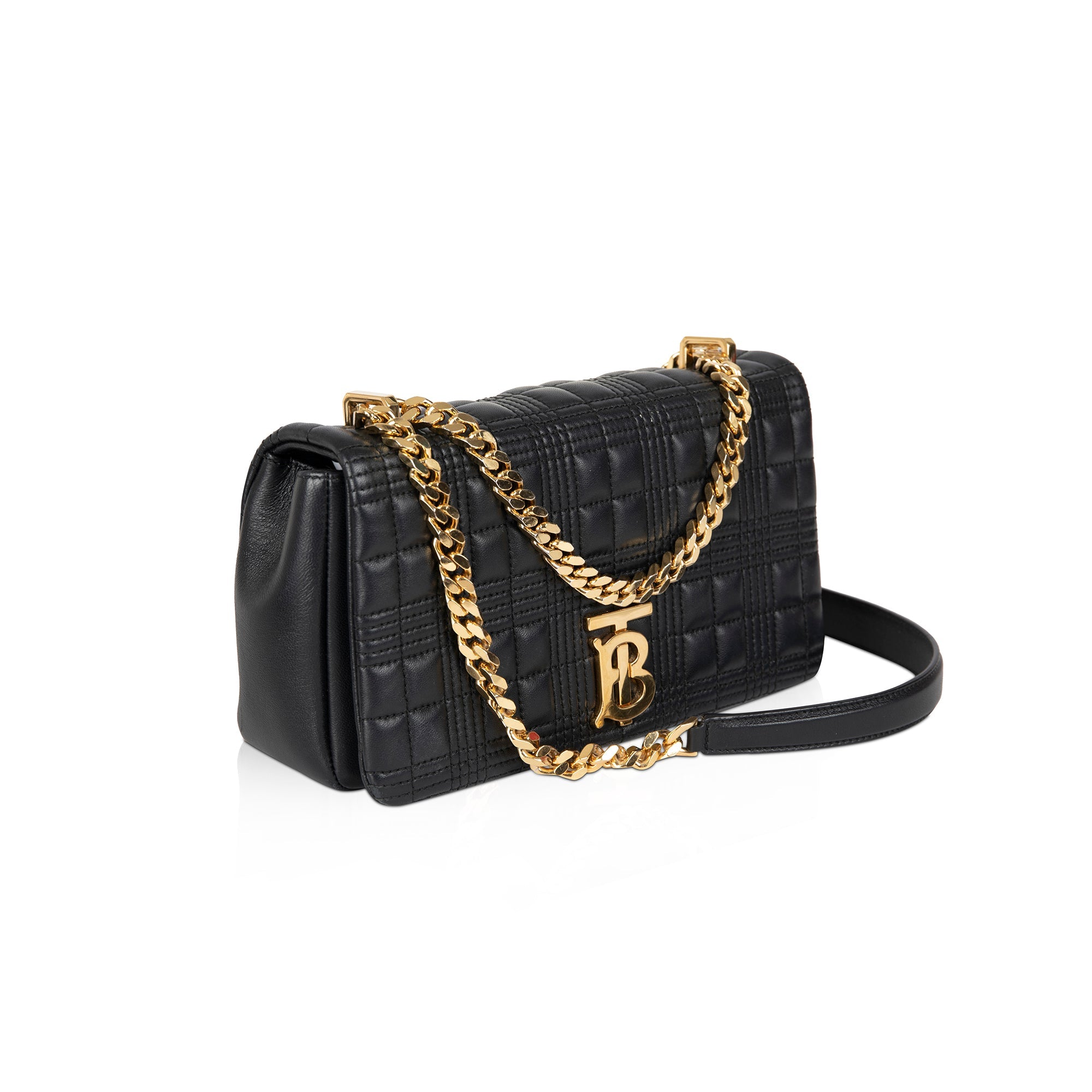 Burberry Small Lola Quilted Leather Shoulder Bag