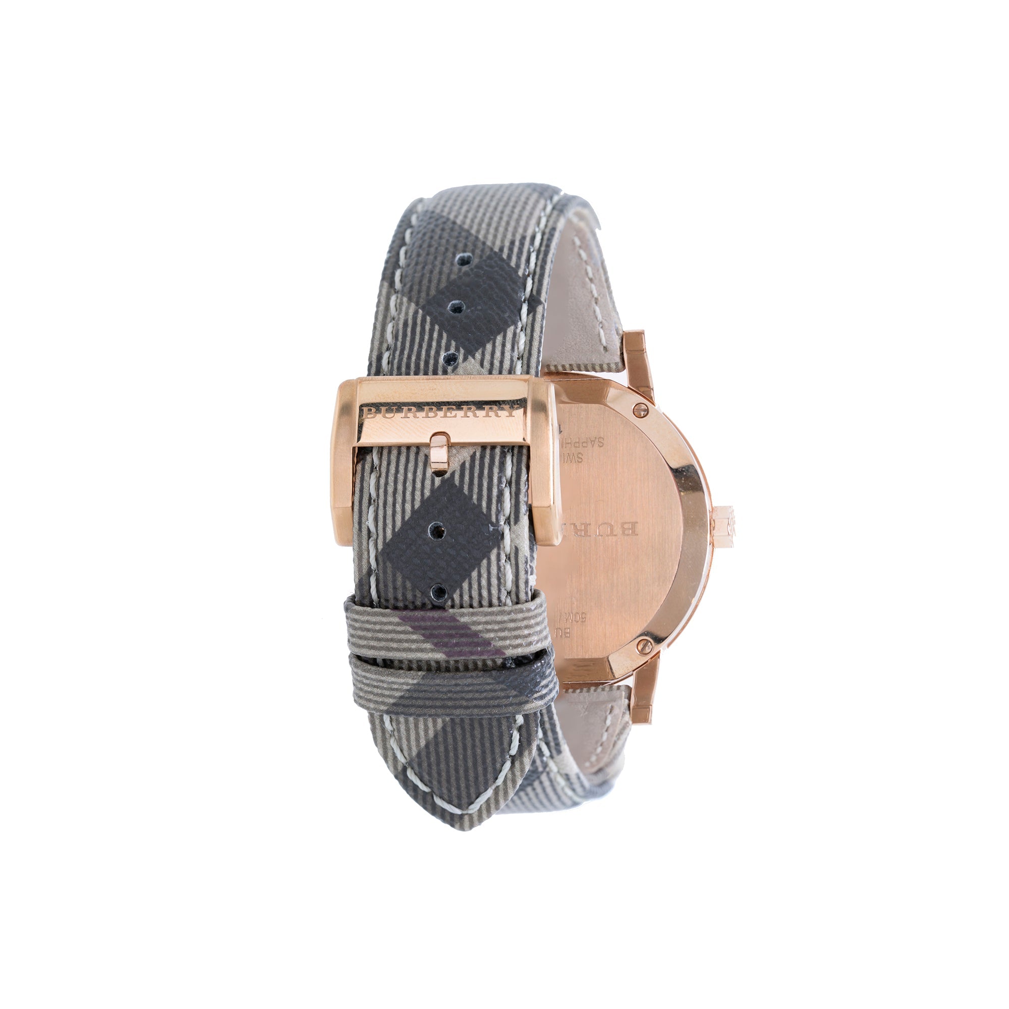 Burberry The City Haymarket Check Watch