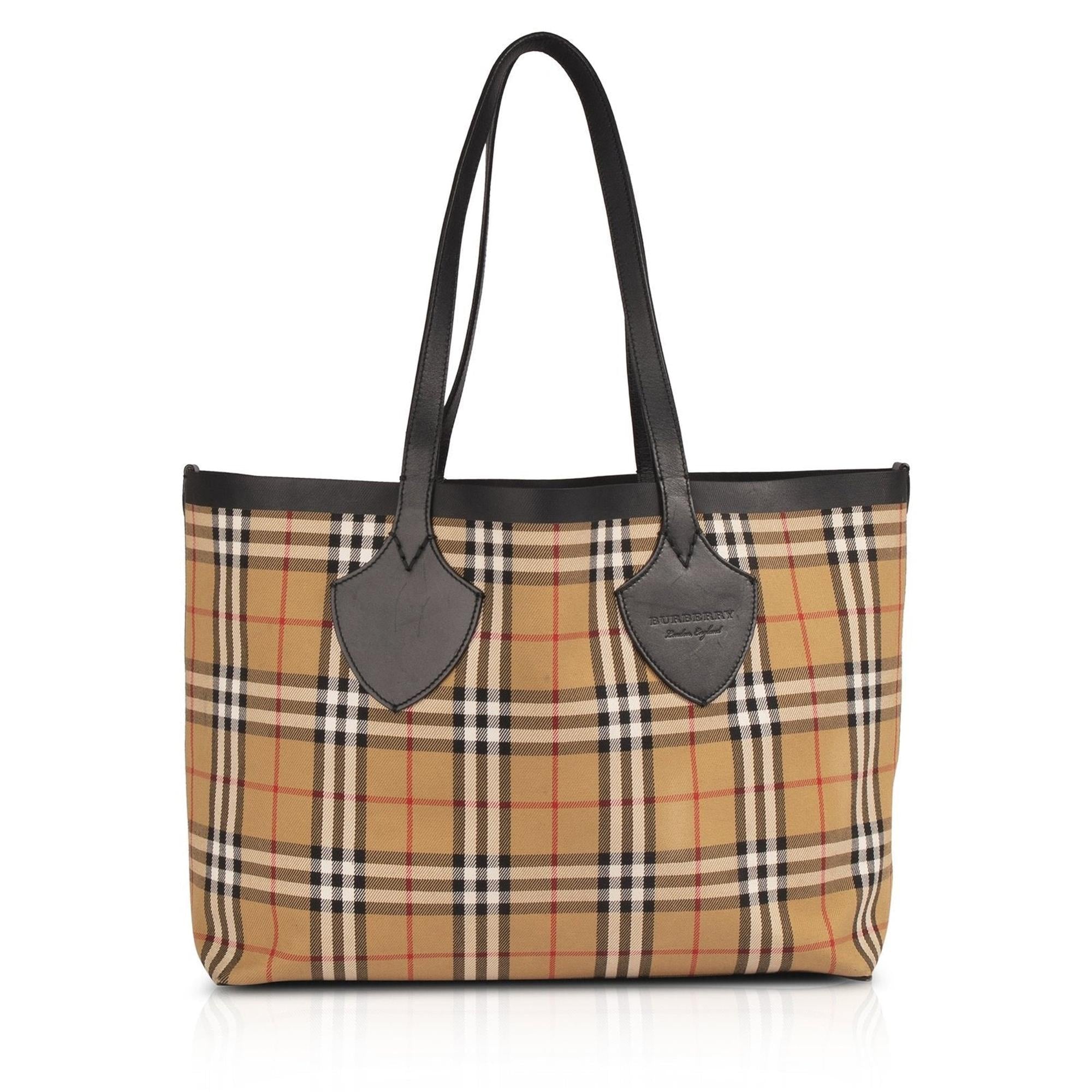 Burberry Vintage Check Medium The Giant Reversible Tote