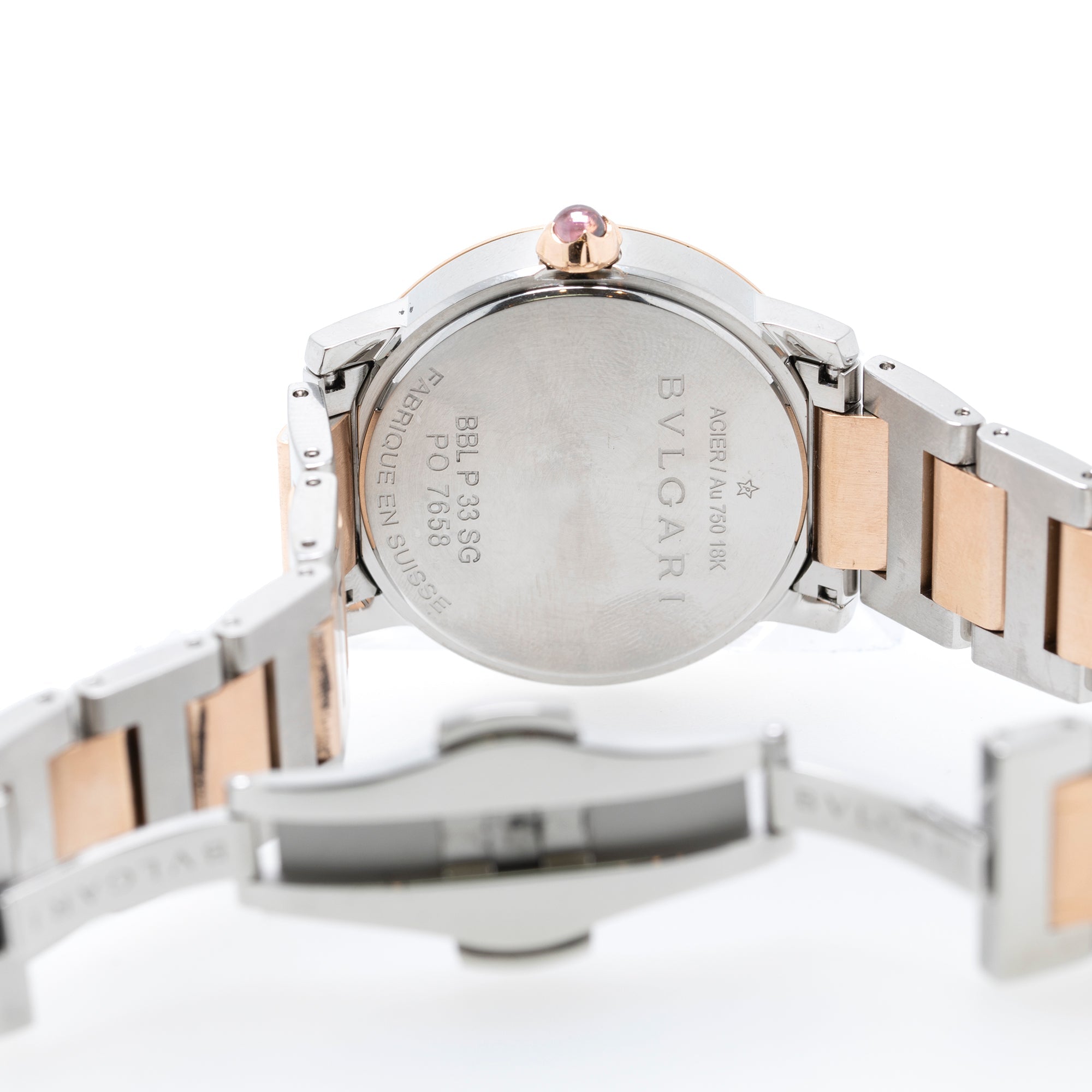 Bvlgari Steel & Gold Bvlgari Watch