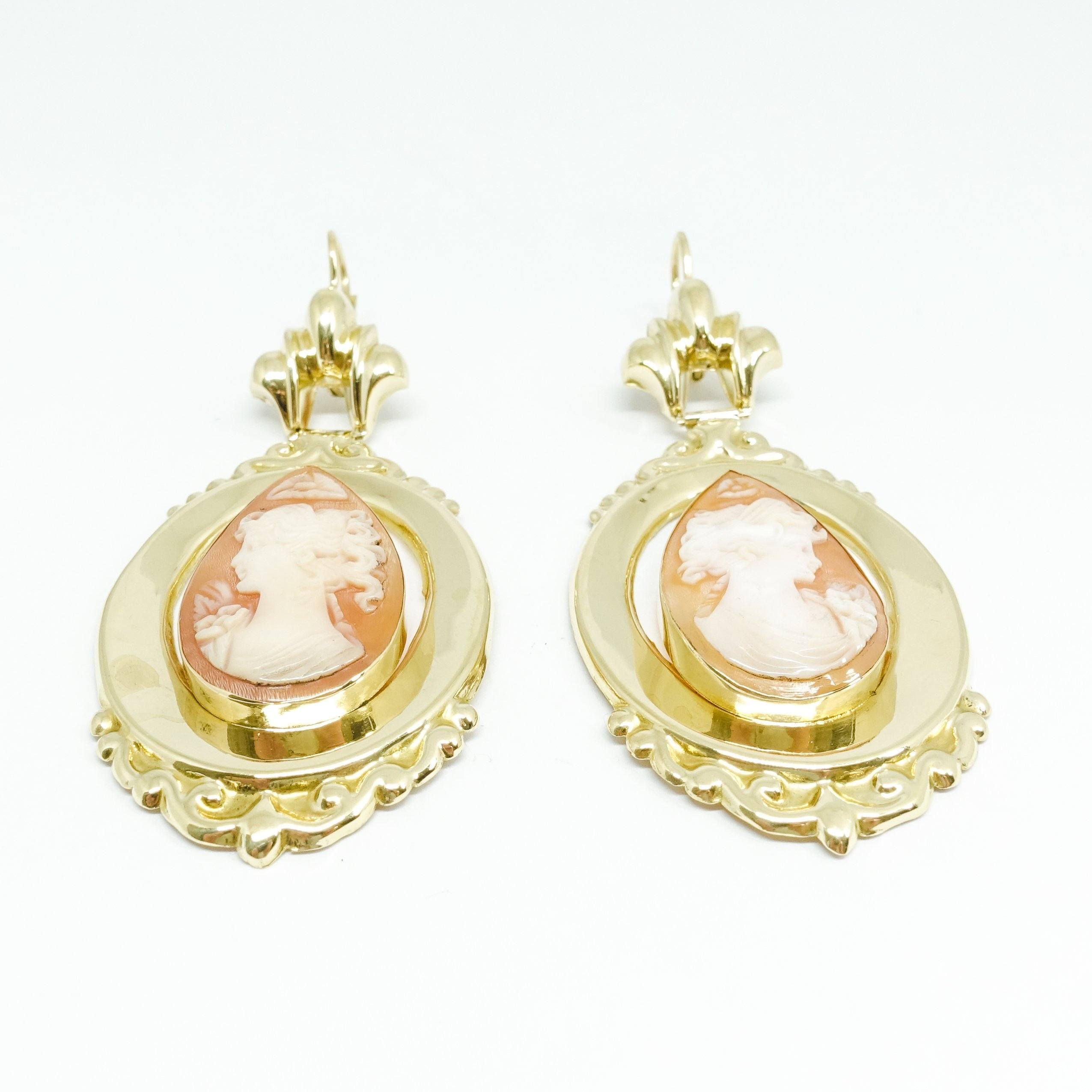 Cameo Earrings