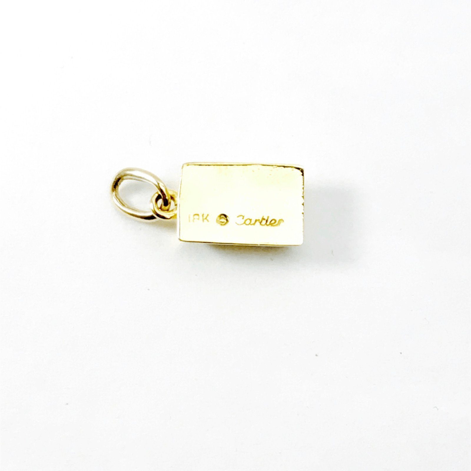 Cartier 1/8 Ounce Gold Bar Bullion Pendan