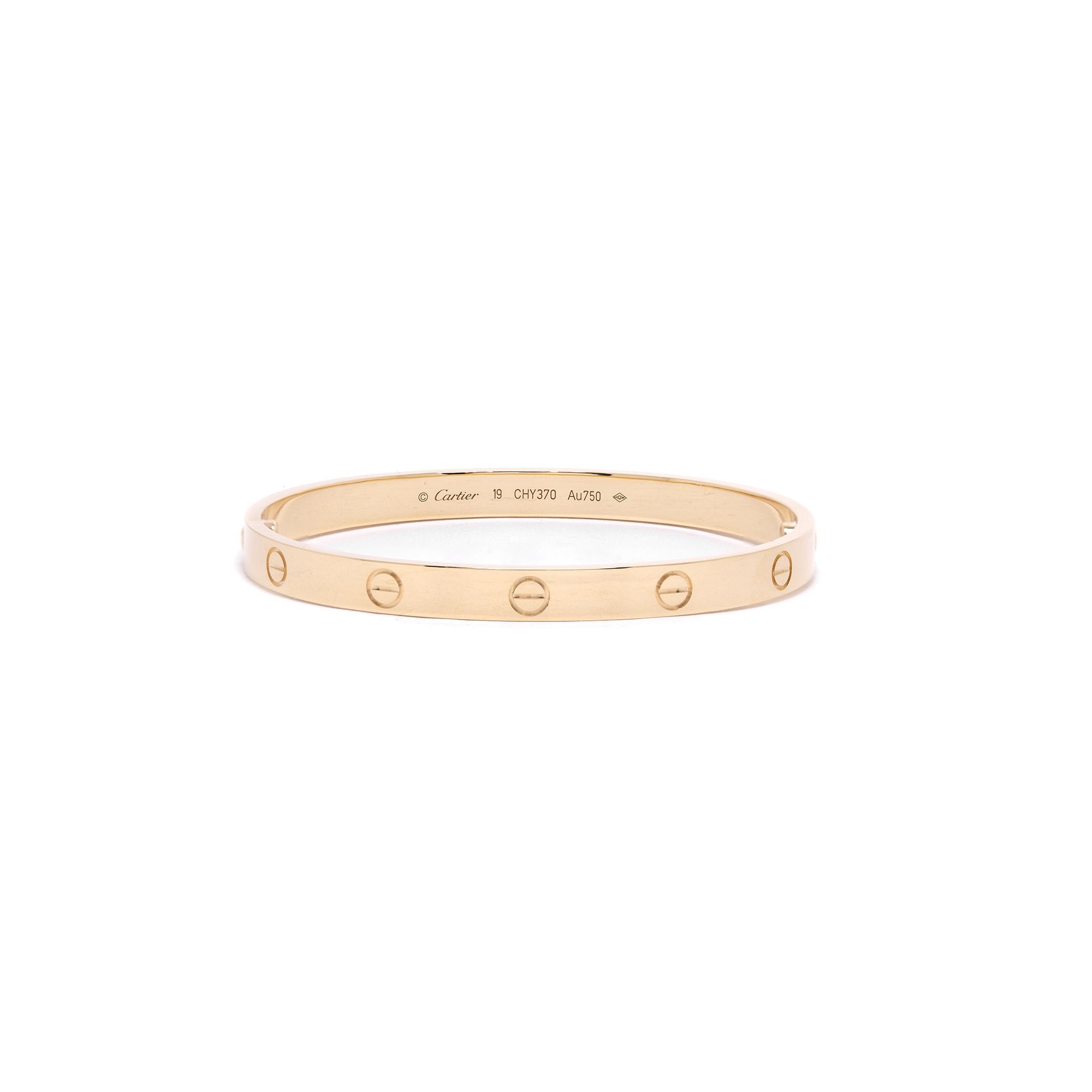 Cartier 18k Gold Love Bracelet