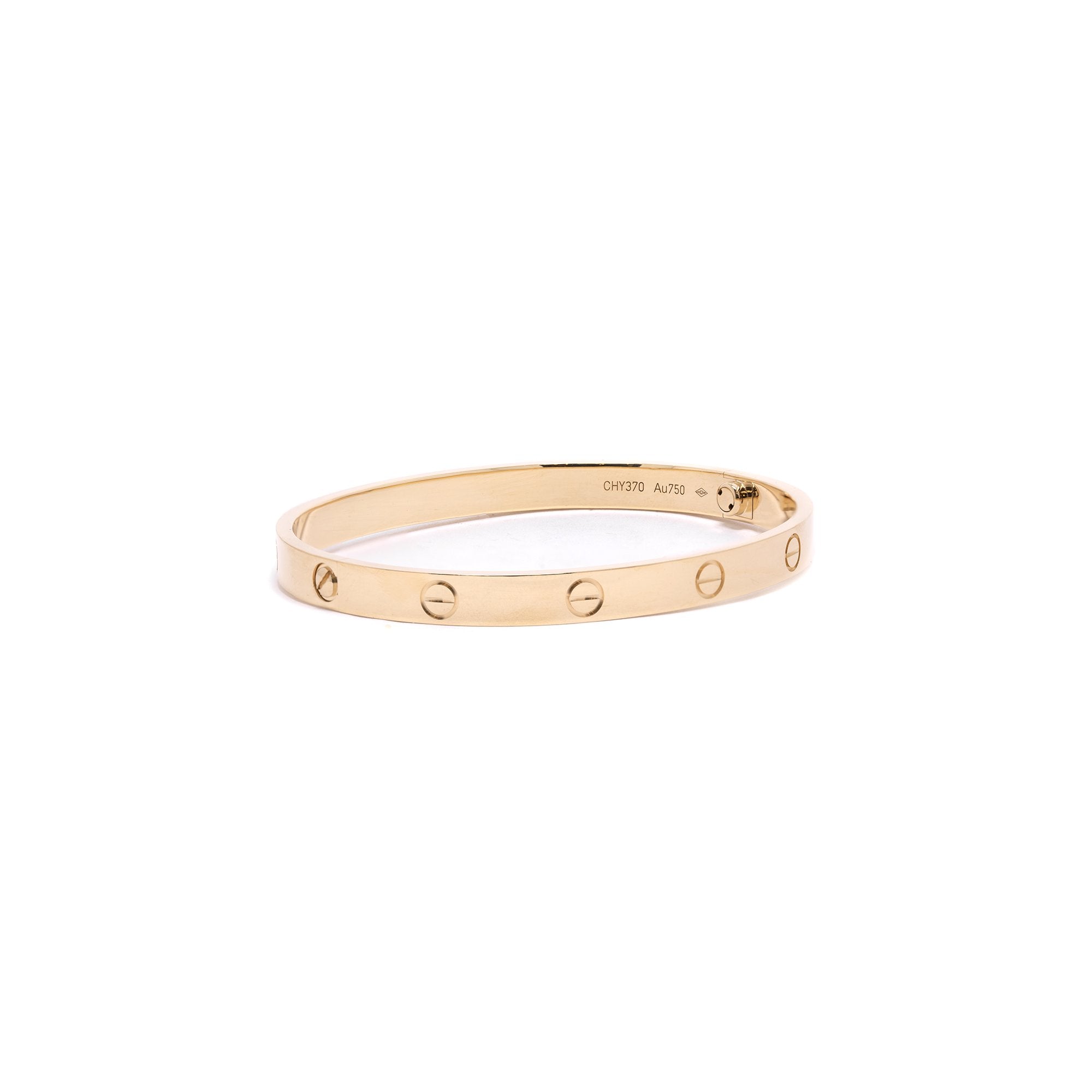 Cartier 18k Gold Love Bracelet