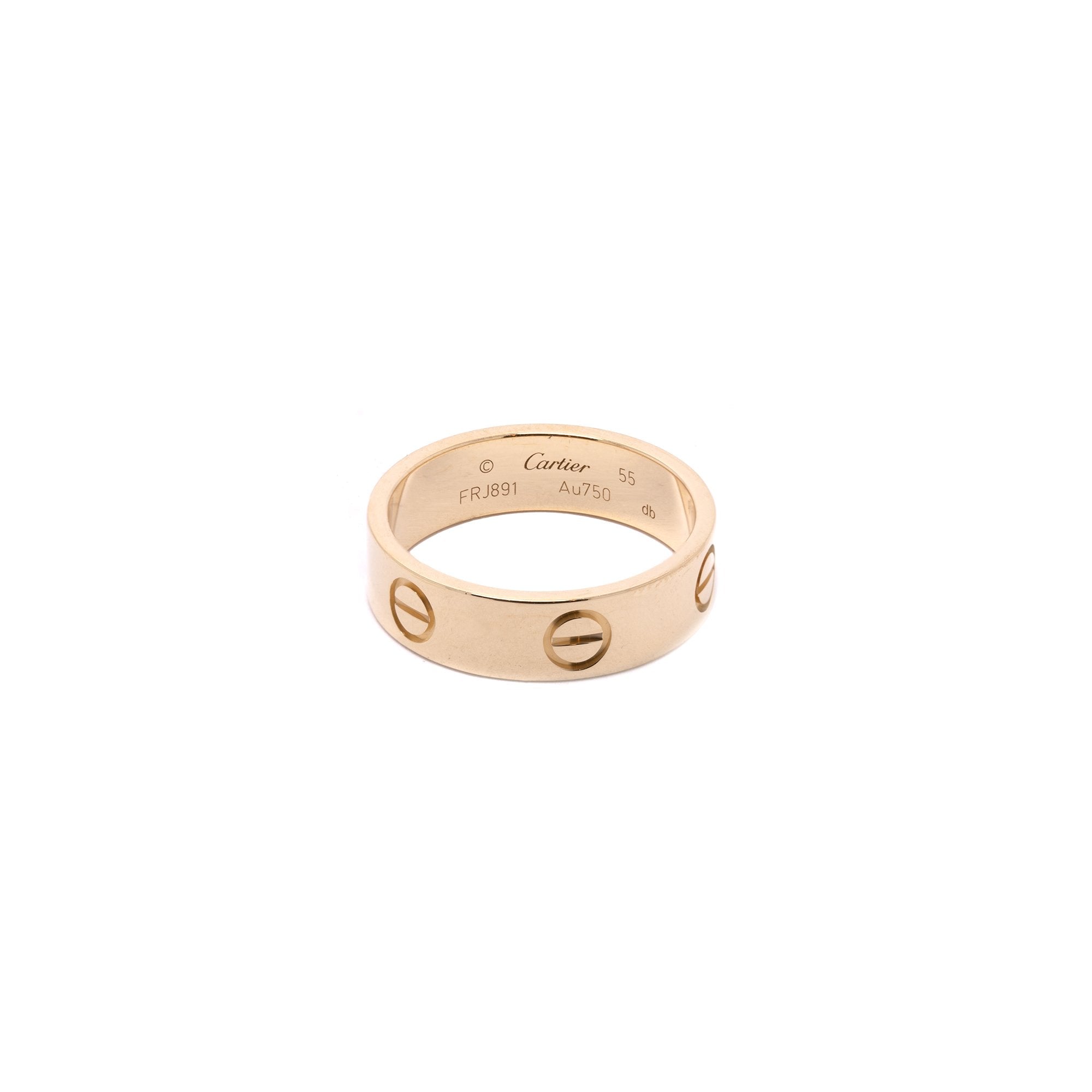 Cartier 18k Gold Love Ring
