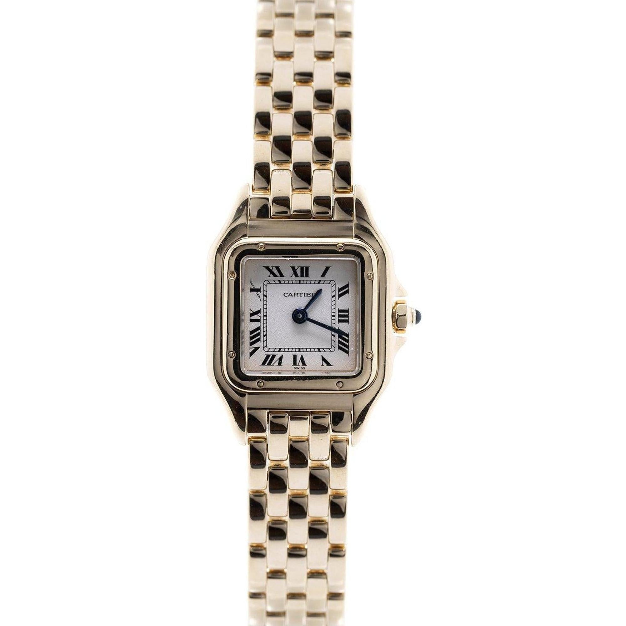 Cartier 18k Gold Panthere Watch
