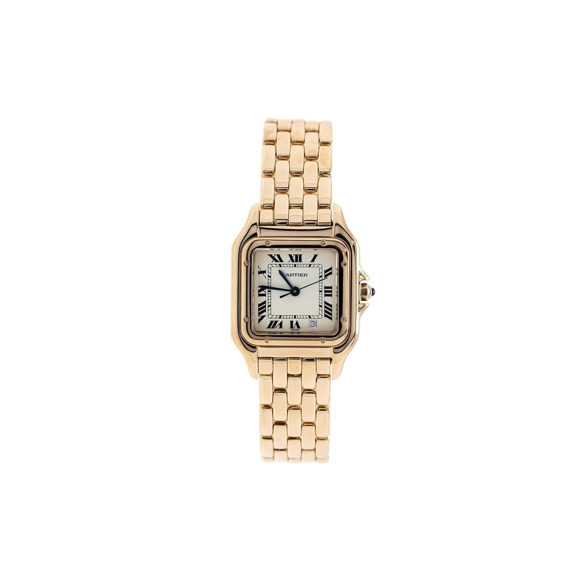 Cartier 18k Gold Panthere de Cartier Watch