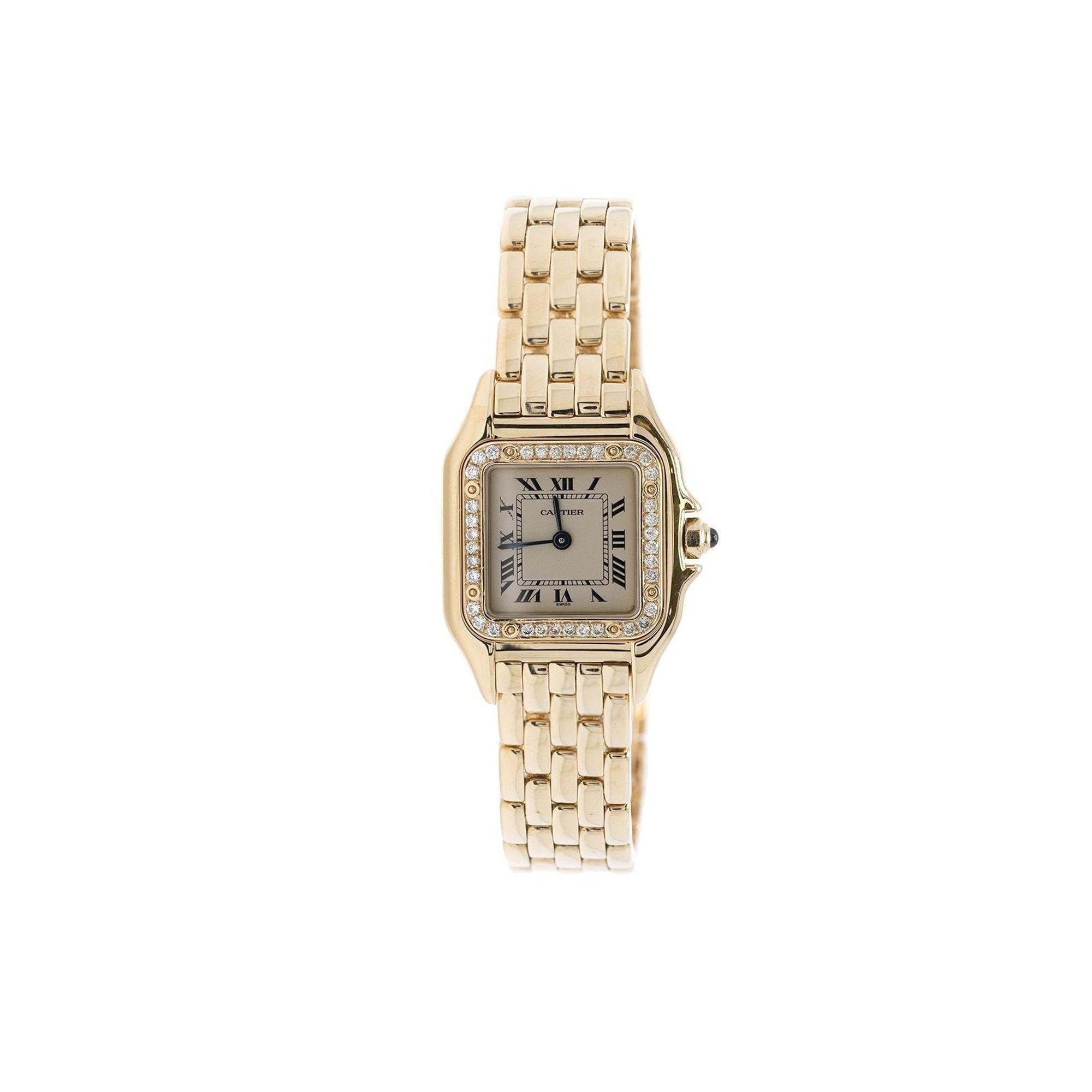 Cartier 18k Gold Panthere de Cartier Watch