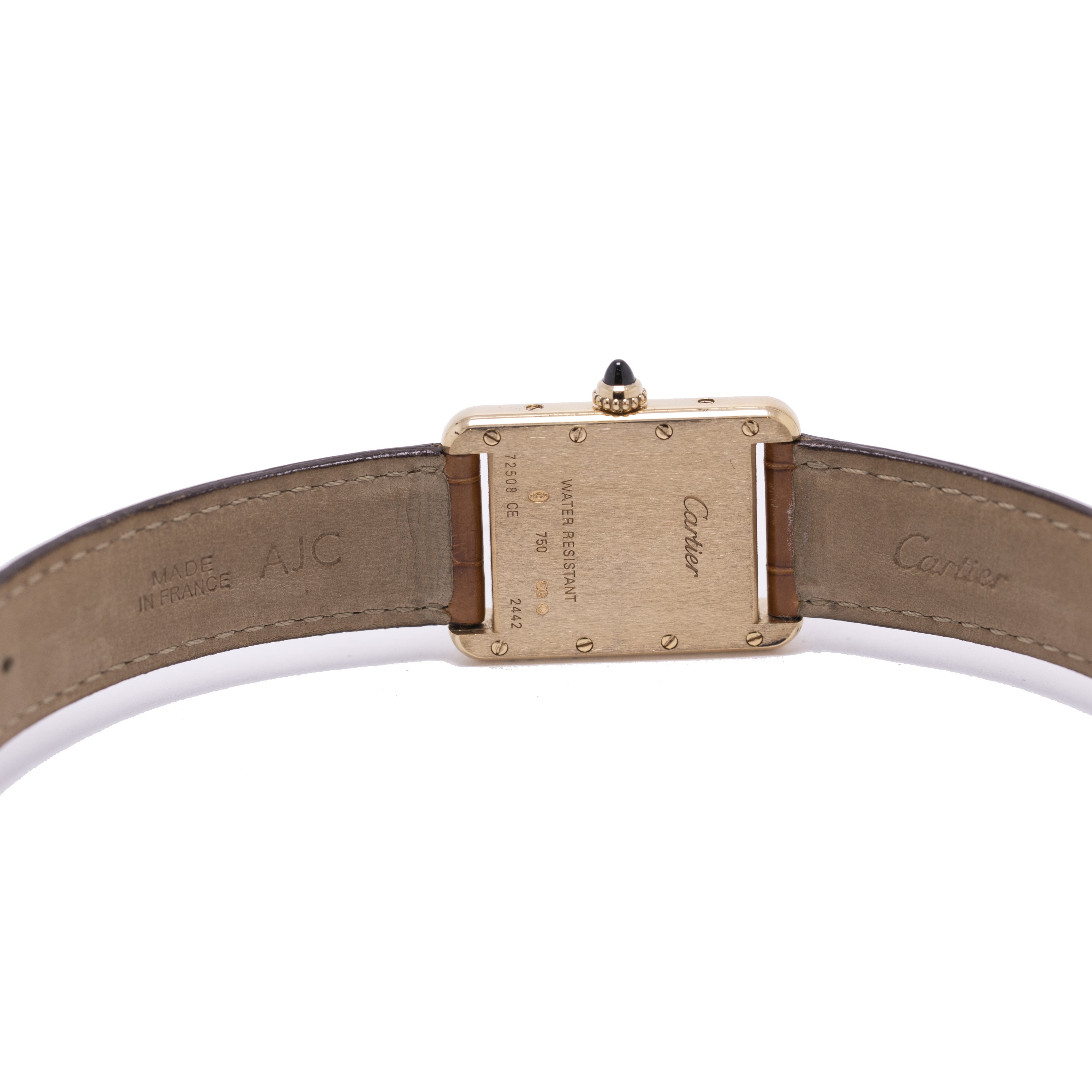 Cartier 18k Gold Tank Louis Watch