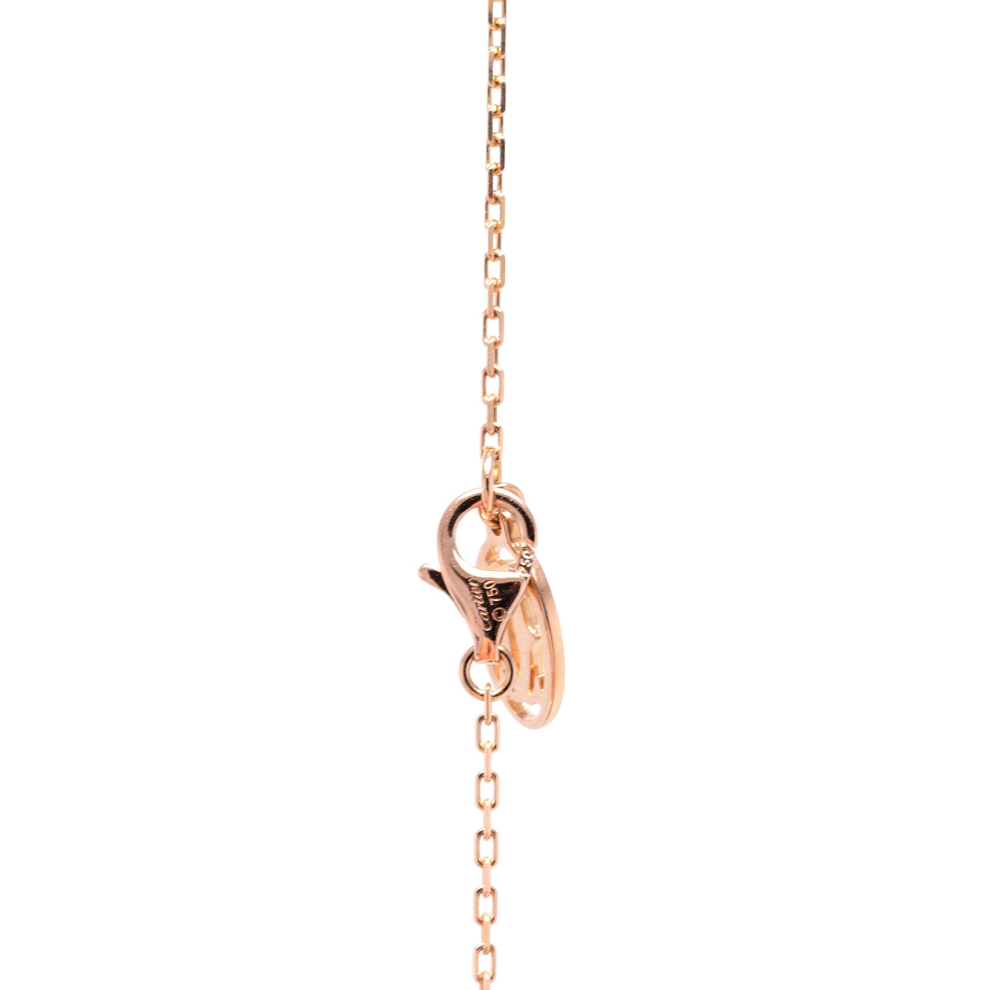 Cartier 18k Rose Gold D'Amour Necklace, Large Model