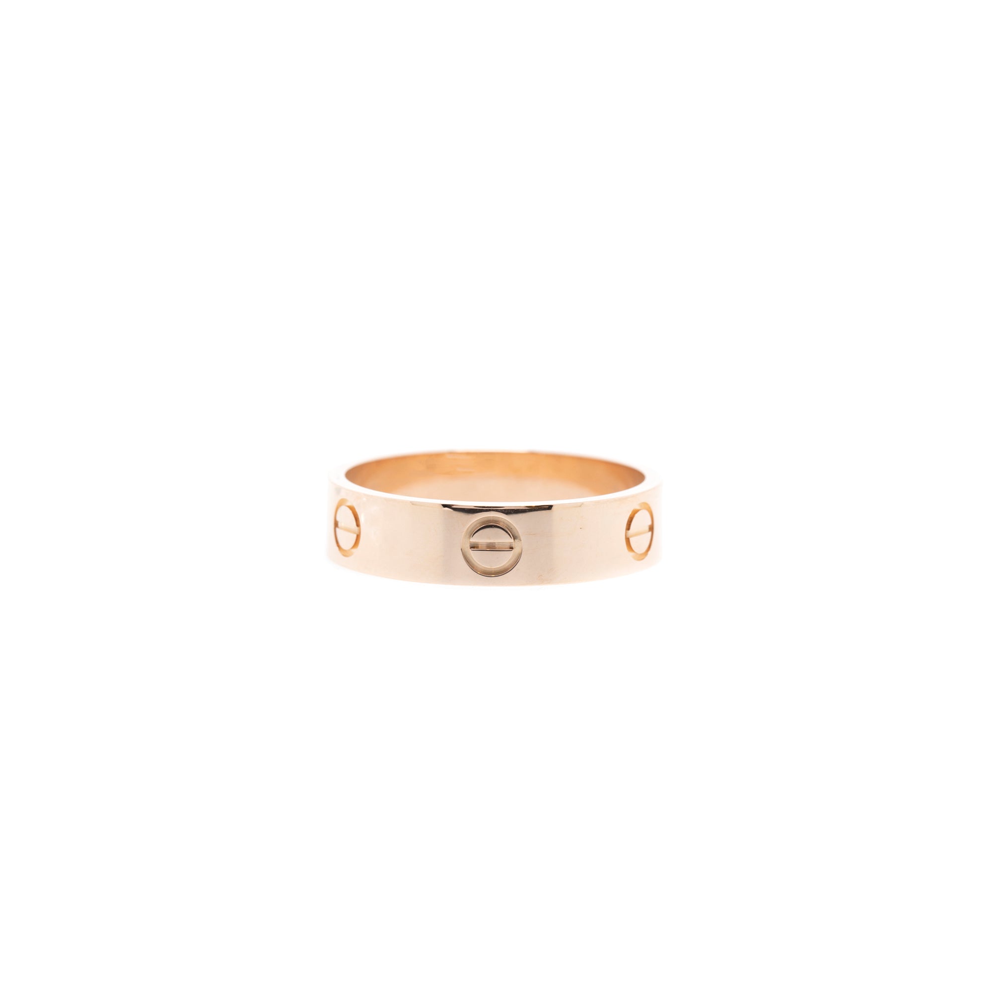 Cartier 18k Rose Gold Love Ring