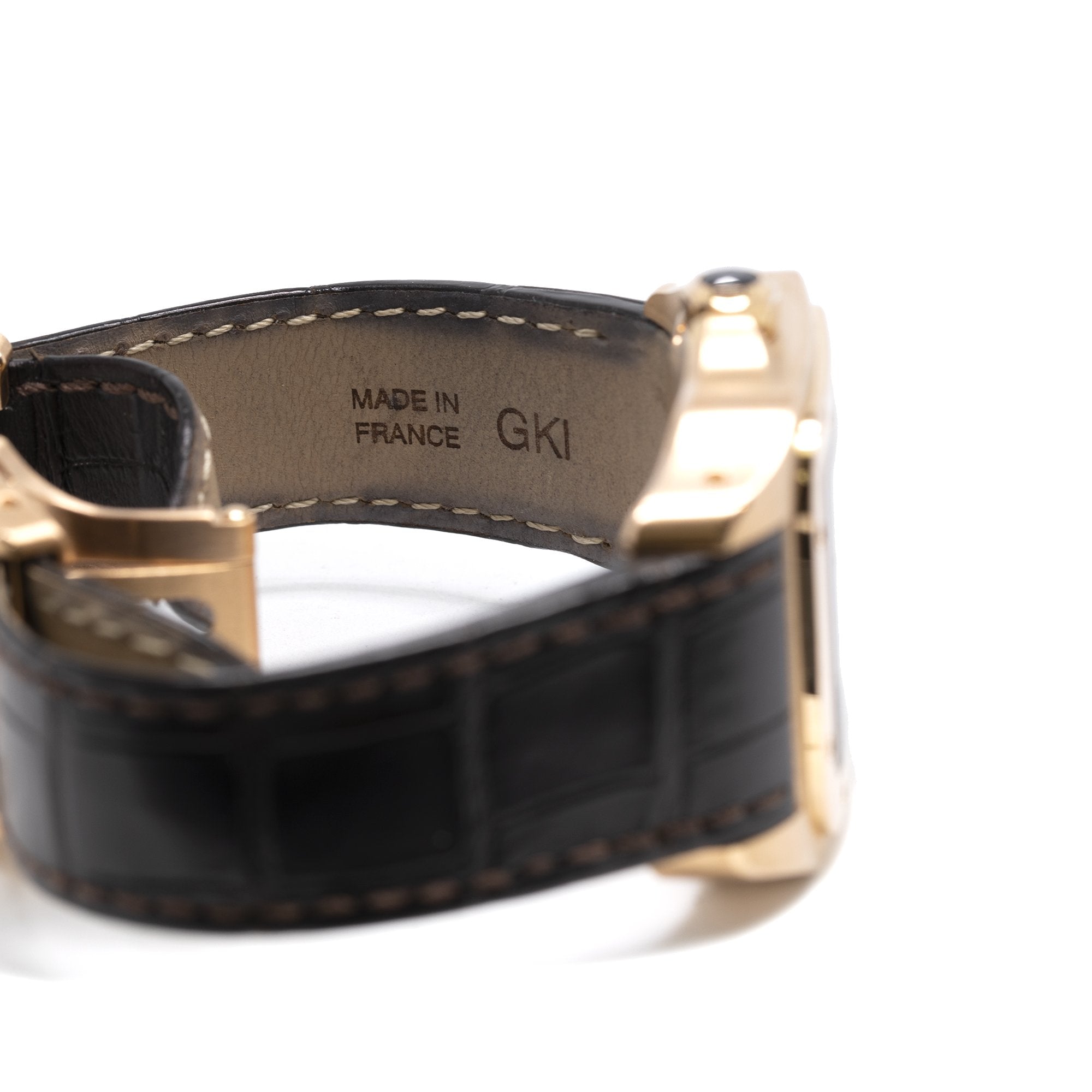 Cartier 18k Rose Gold Santos 100 Watch w/ Box