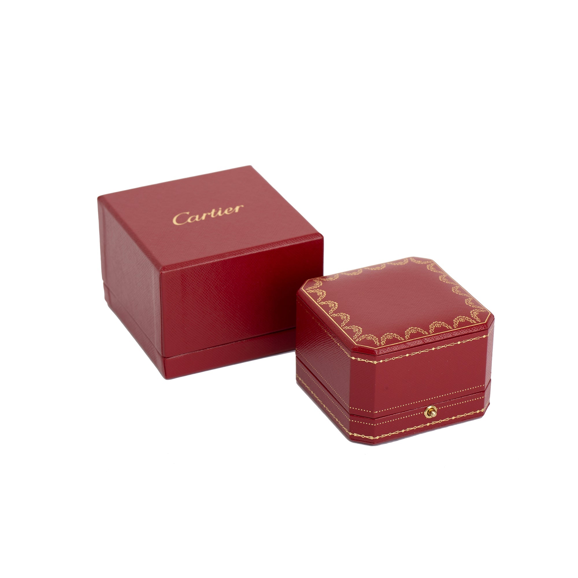 Cartier 18k White Gold Love Ring w/ Box