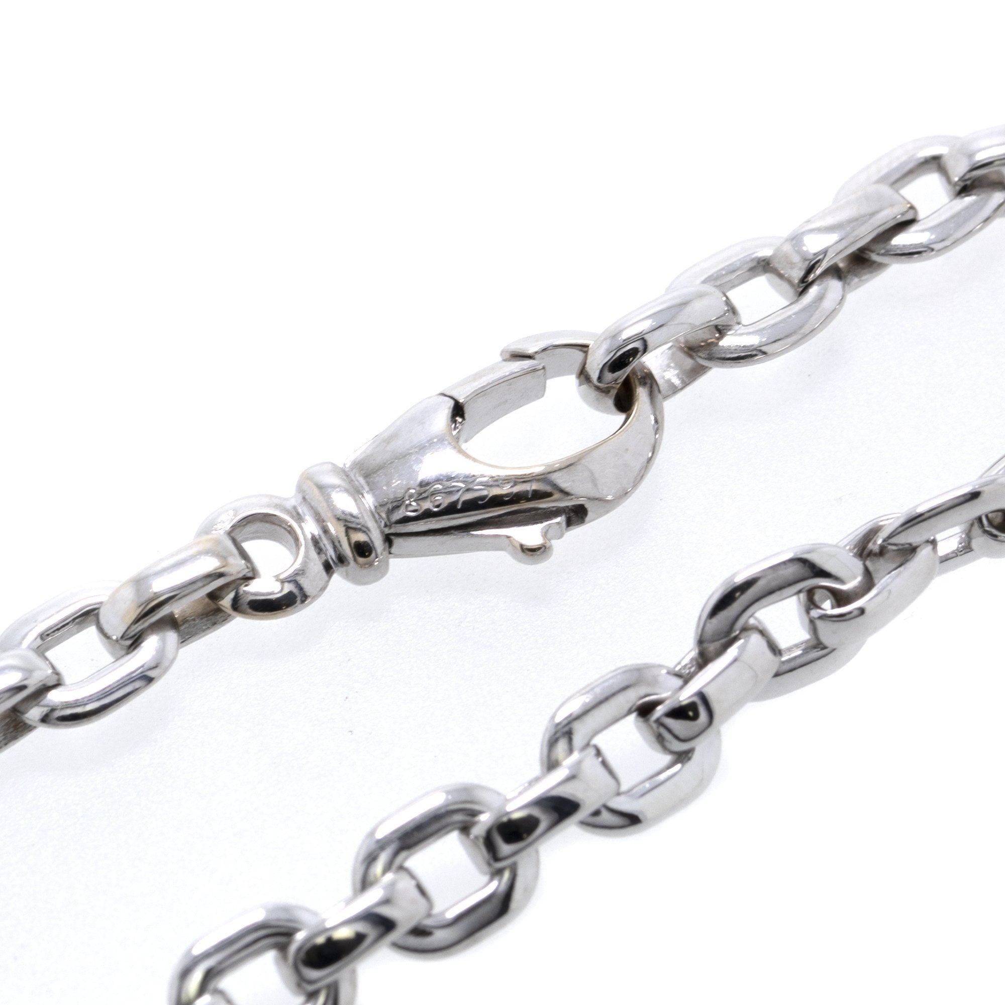 Cartier 18k White Gold Meplat Link Bracelet