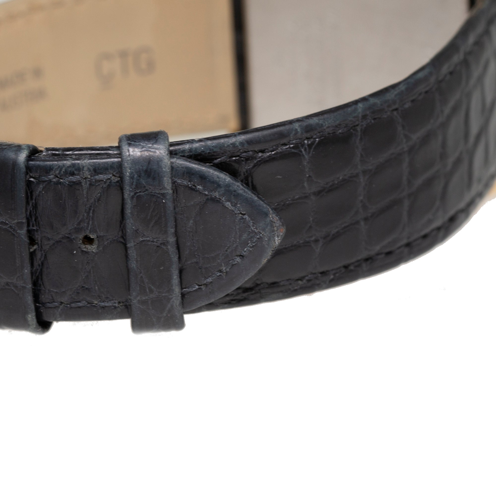 Cartier 18k Yellow Gold Tank Solo Watch