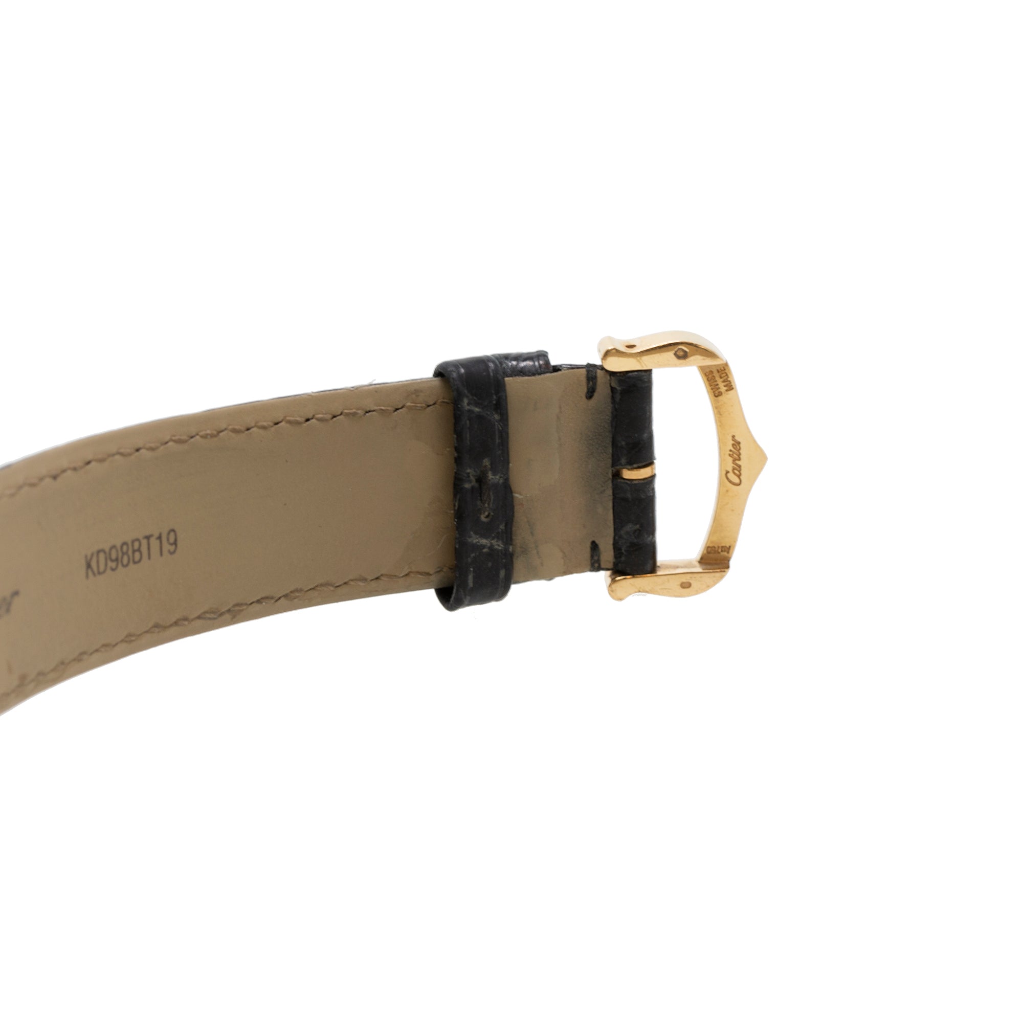 Cartier 18k Yellow Gold Tank Solo Watch