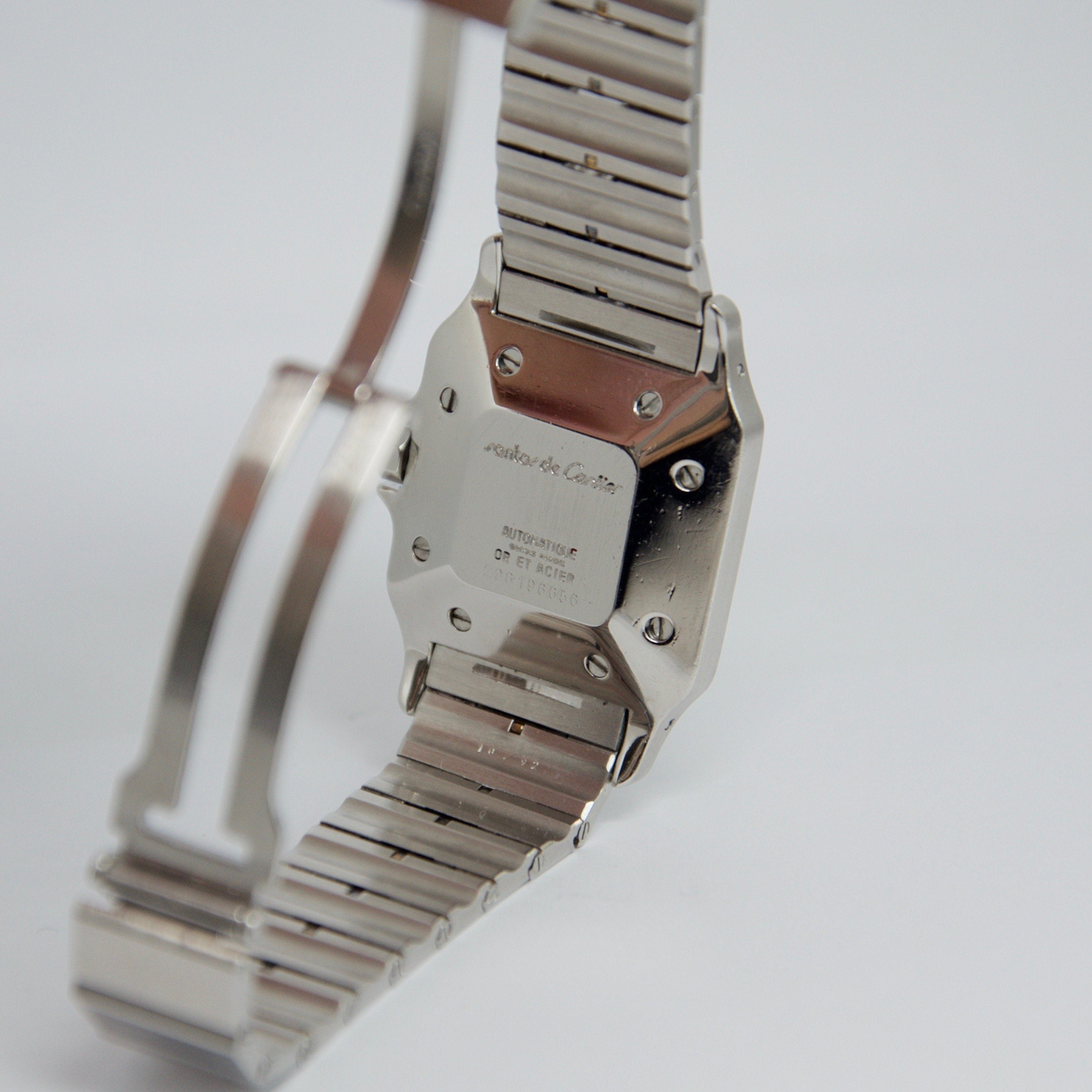 Cartier 2-Tone Santos Galbee Watch