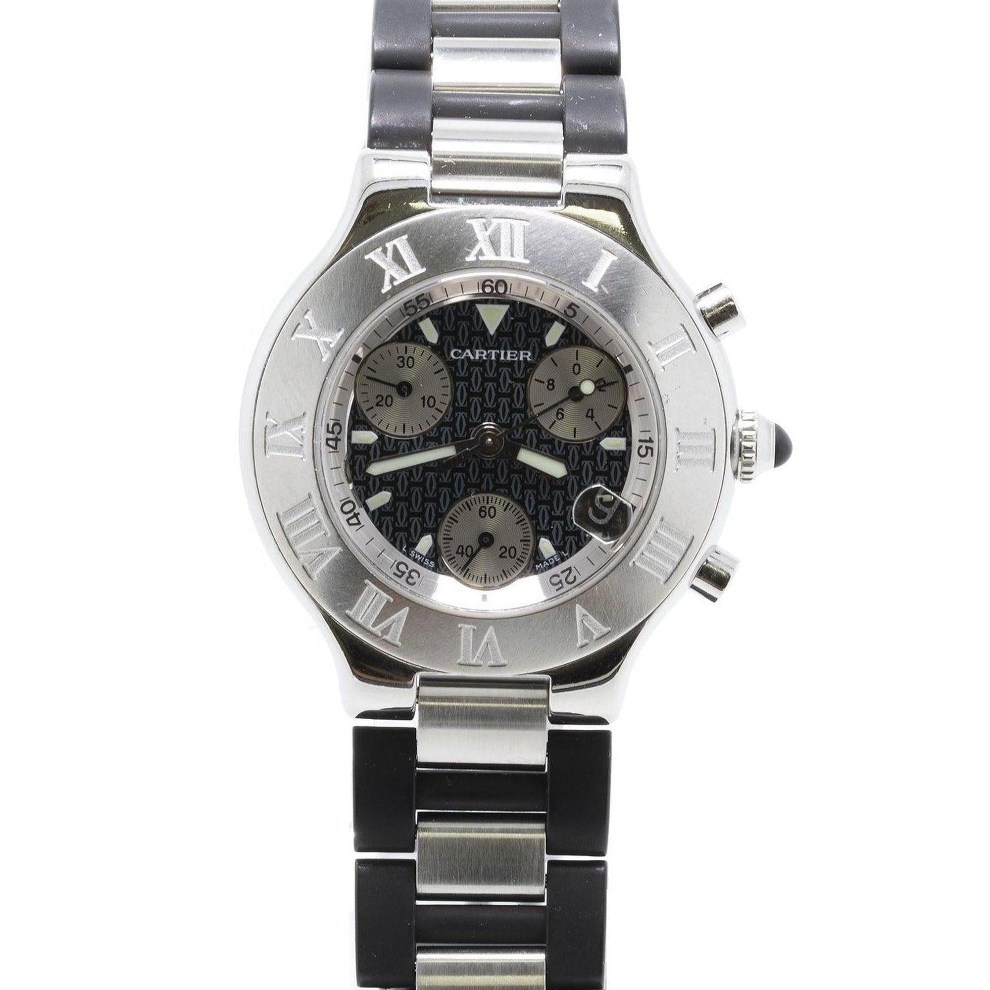 Cartier 21 Must Chronoscaph Watch