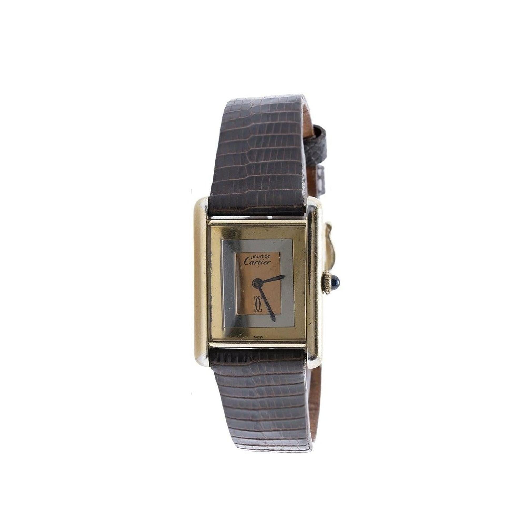 Cartier Argent Must De Cartier Watch