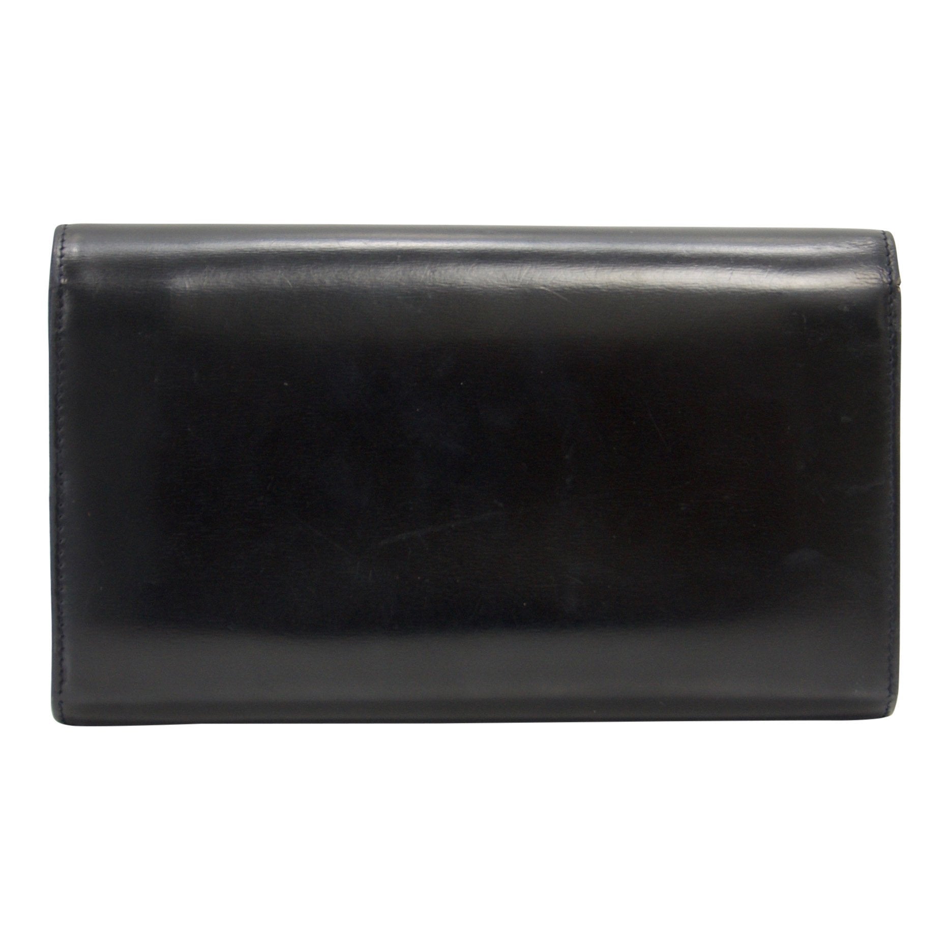 Cartier Black Panthere Tri-Fold Wallet