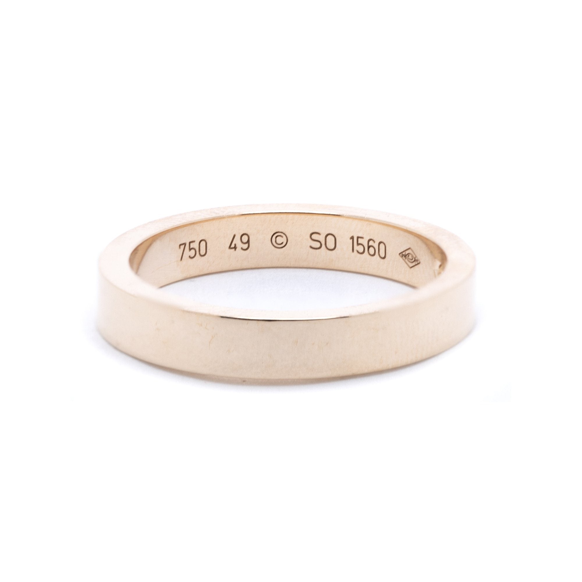 Cartier C de Cartier Diamond Wedding Band Ring