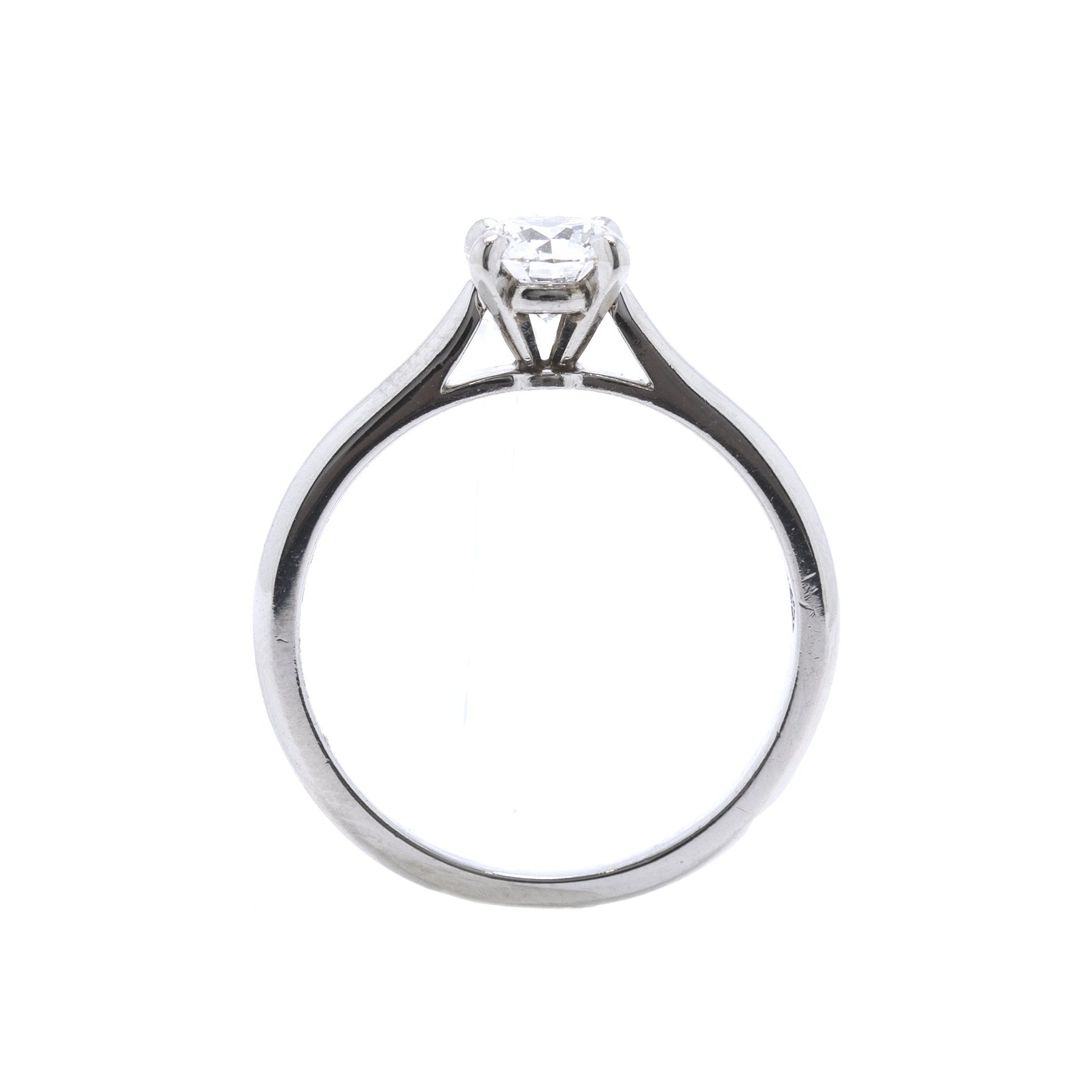 Cartier Diamond Solitaire Engagement Ring