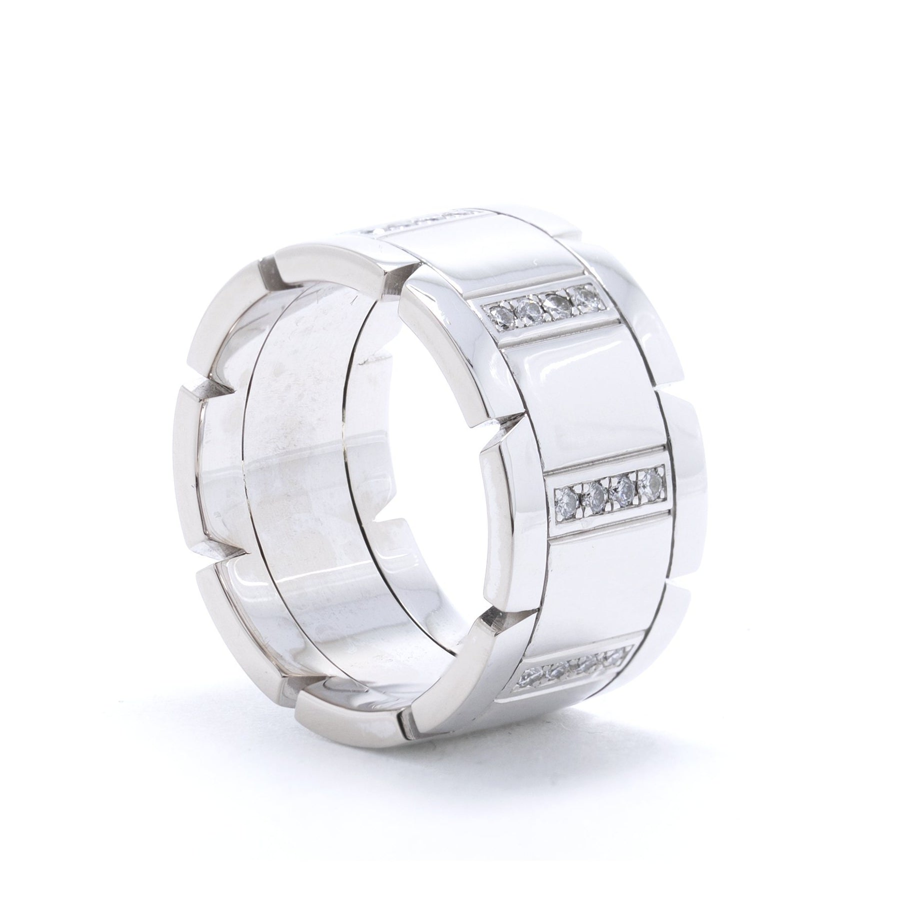 Cartier Diamond Tank Francaise Ring