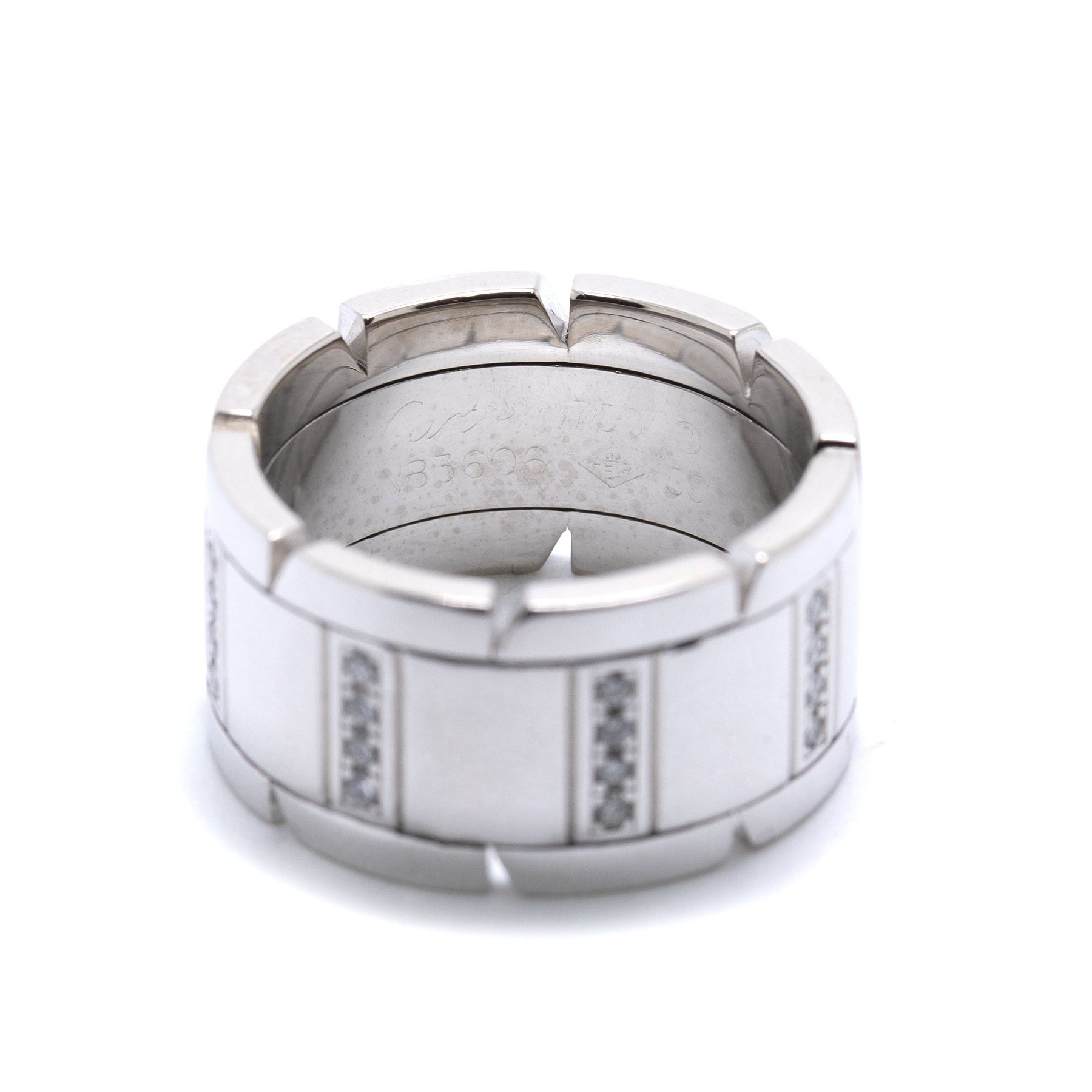 Cartier Diamond Tank Francaise Ring