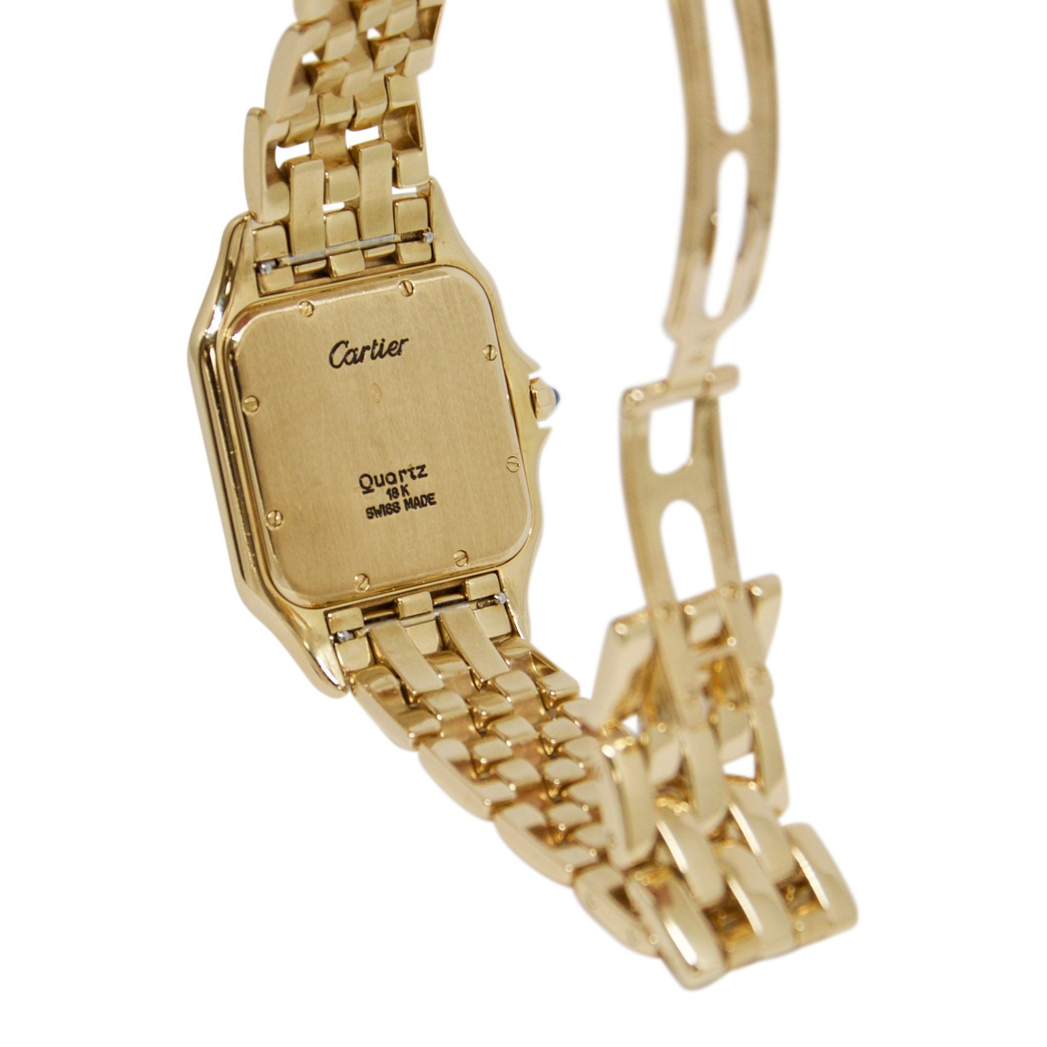 Cartier Jumbo Size Gold Panthere Watch