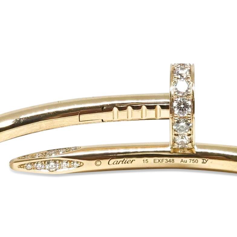 Cartier Juste Un Clou Bracelet with Diamonds