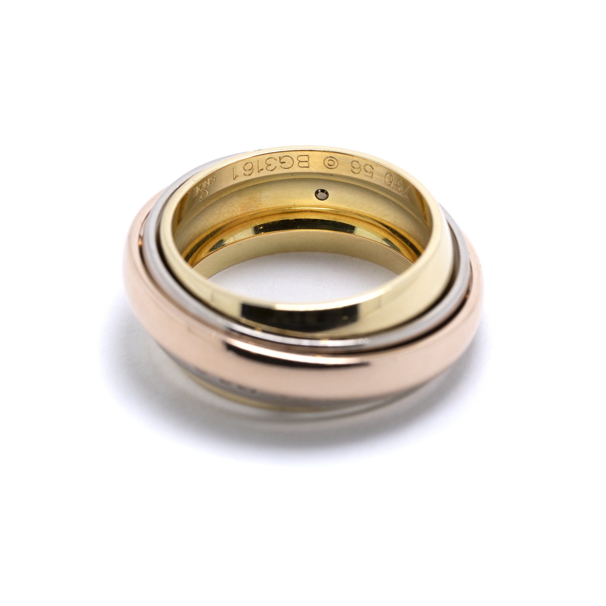Cartier Kinetic Trinity Rotating Ring