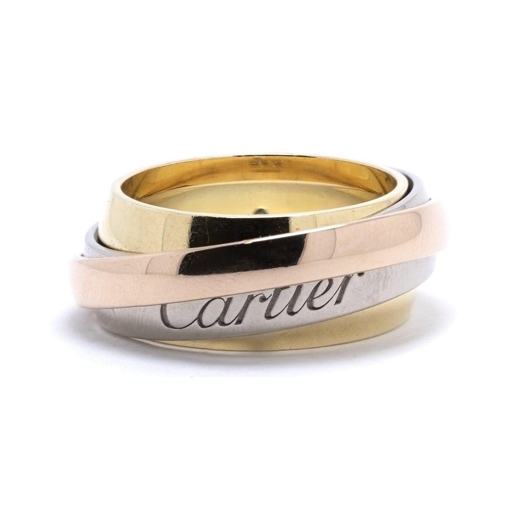 Cartier Kinetic Trinity Rotating Ring