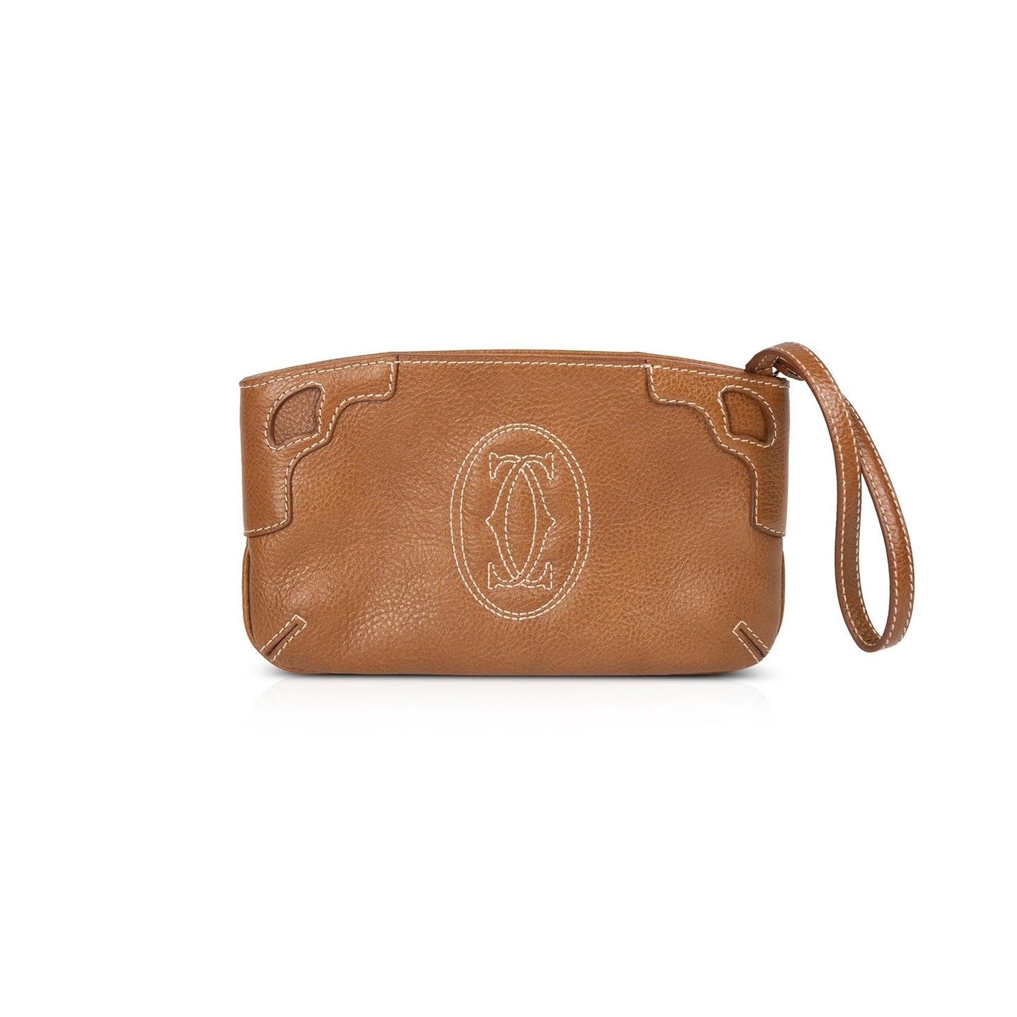 Cartier Leather Clutch