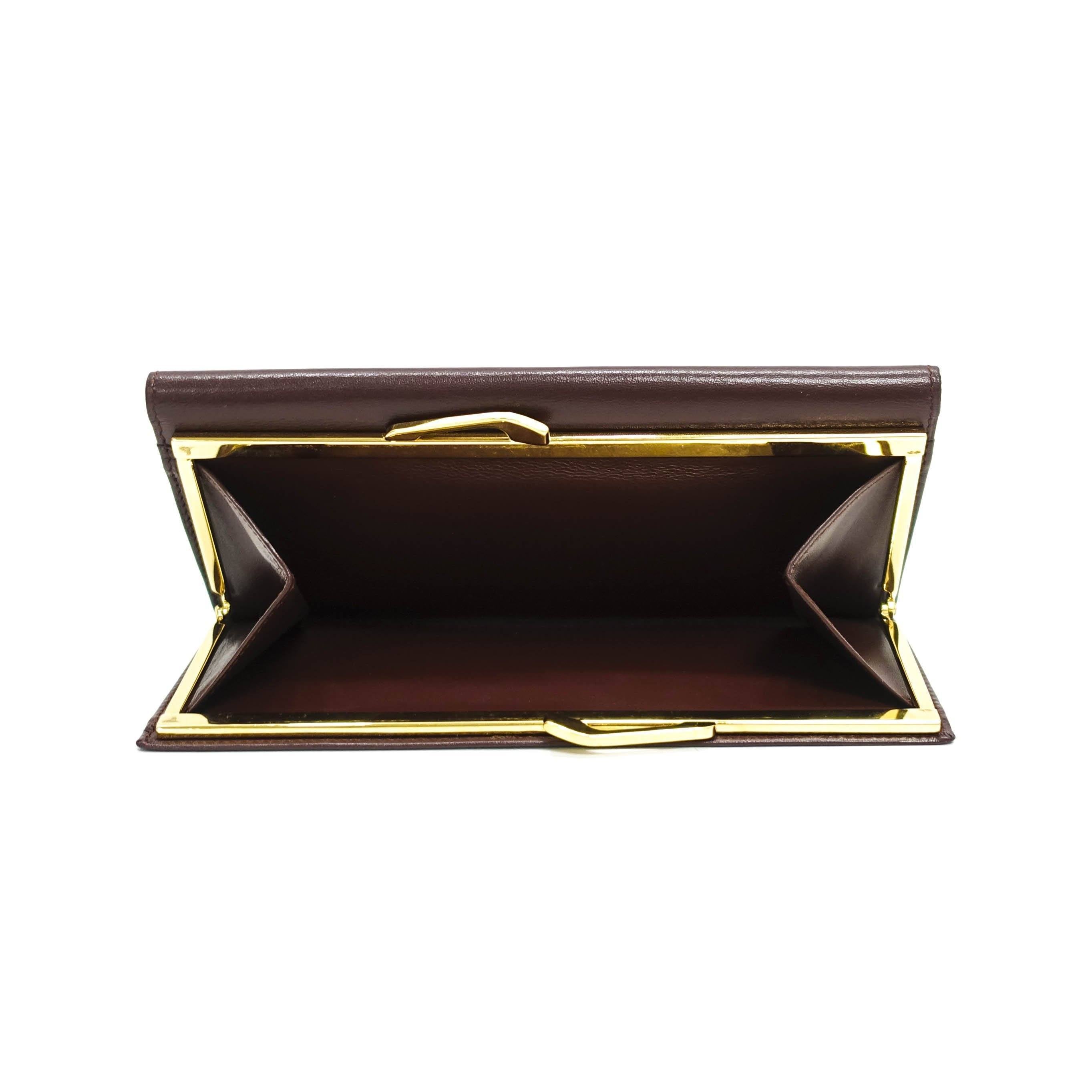 Cartier Leather Continental Wallet